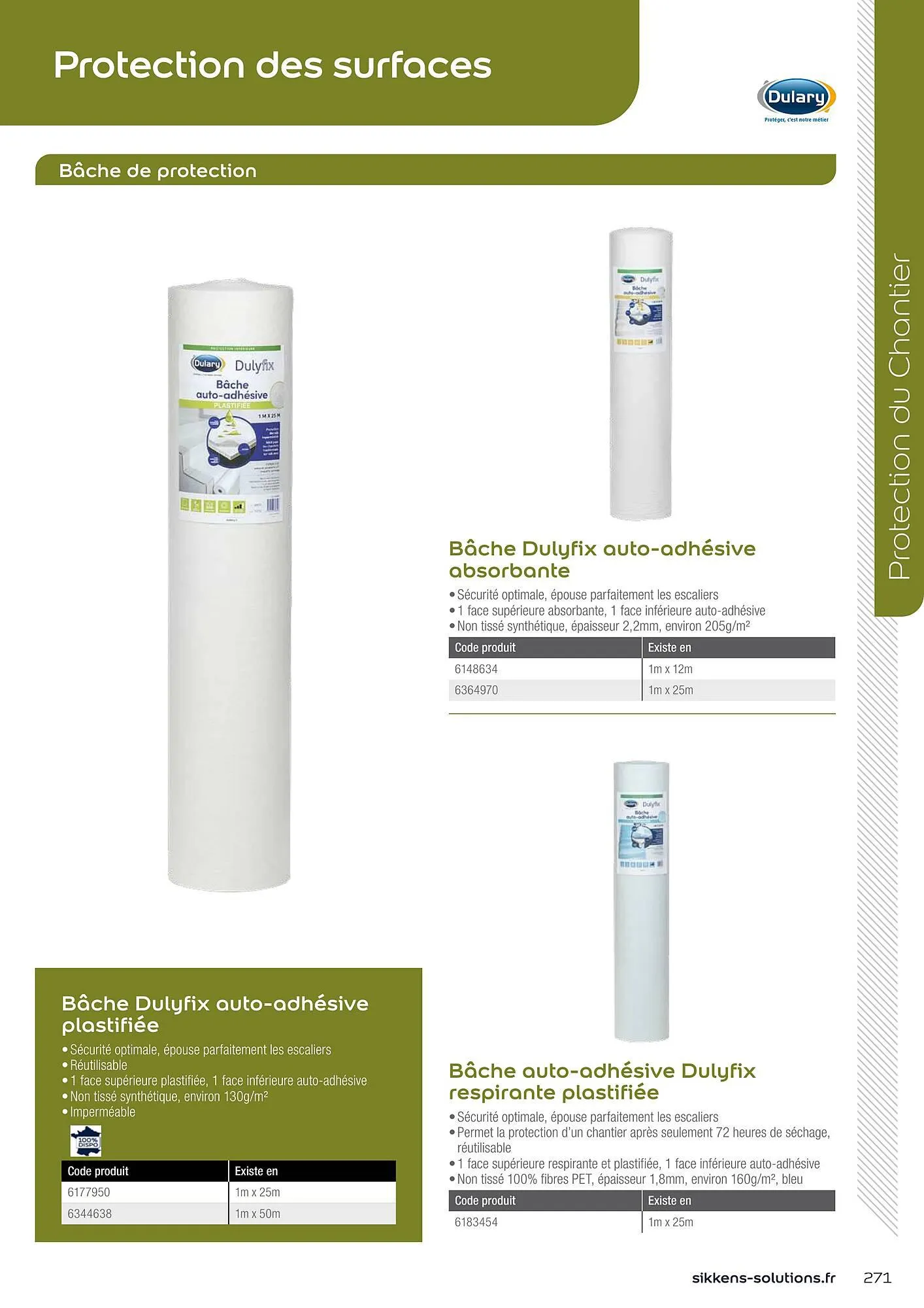 Catalogue Sikkens Solution du 8 janvier au 28 décembre 2025 - Catalogue page 271