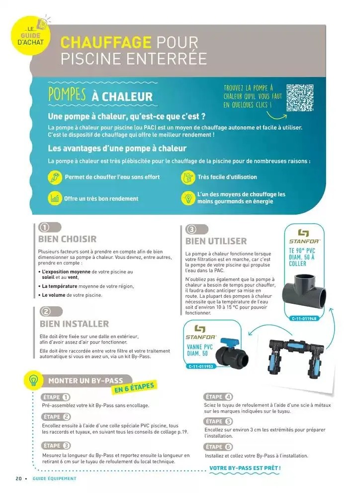LE GUIDE ÉQUIPER SA PISCINE du 22 avril au 31 août 2025 - Catalogue page 20