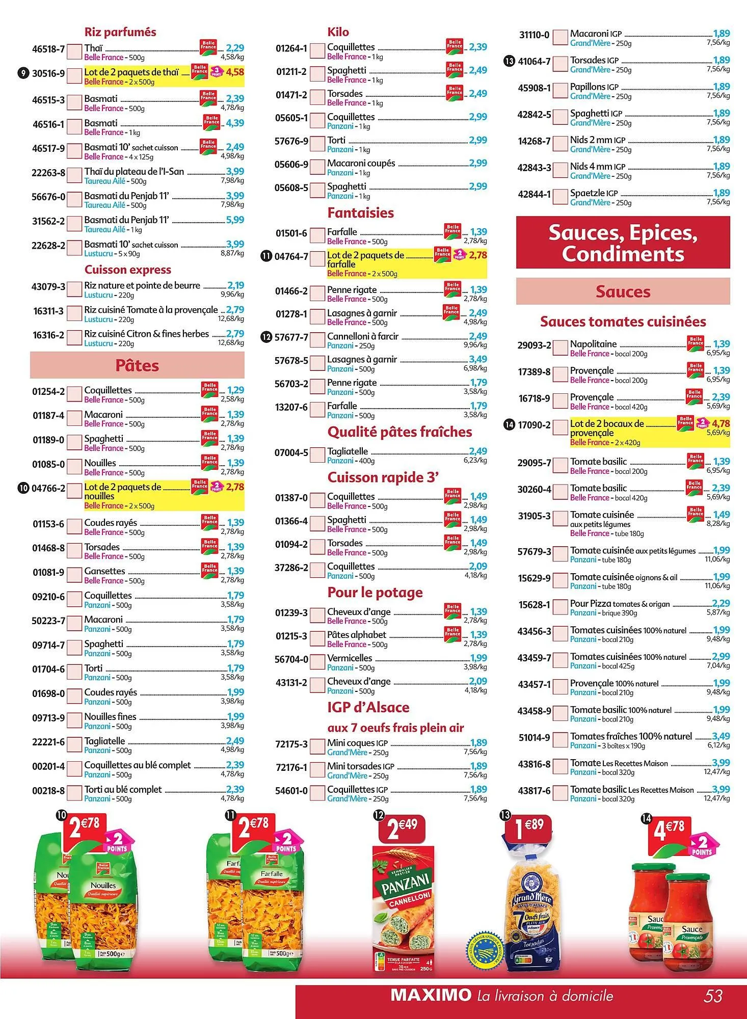 Catalogue Maximo du 30 septembre au 31 octobre 2025 - Catalogue page 53