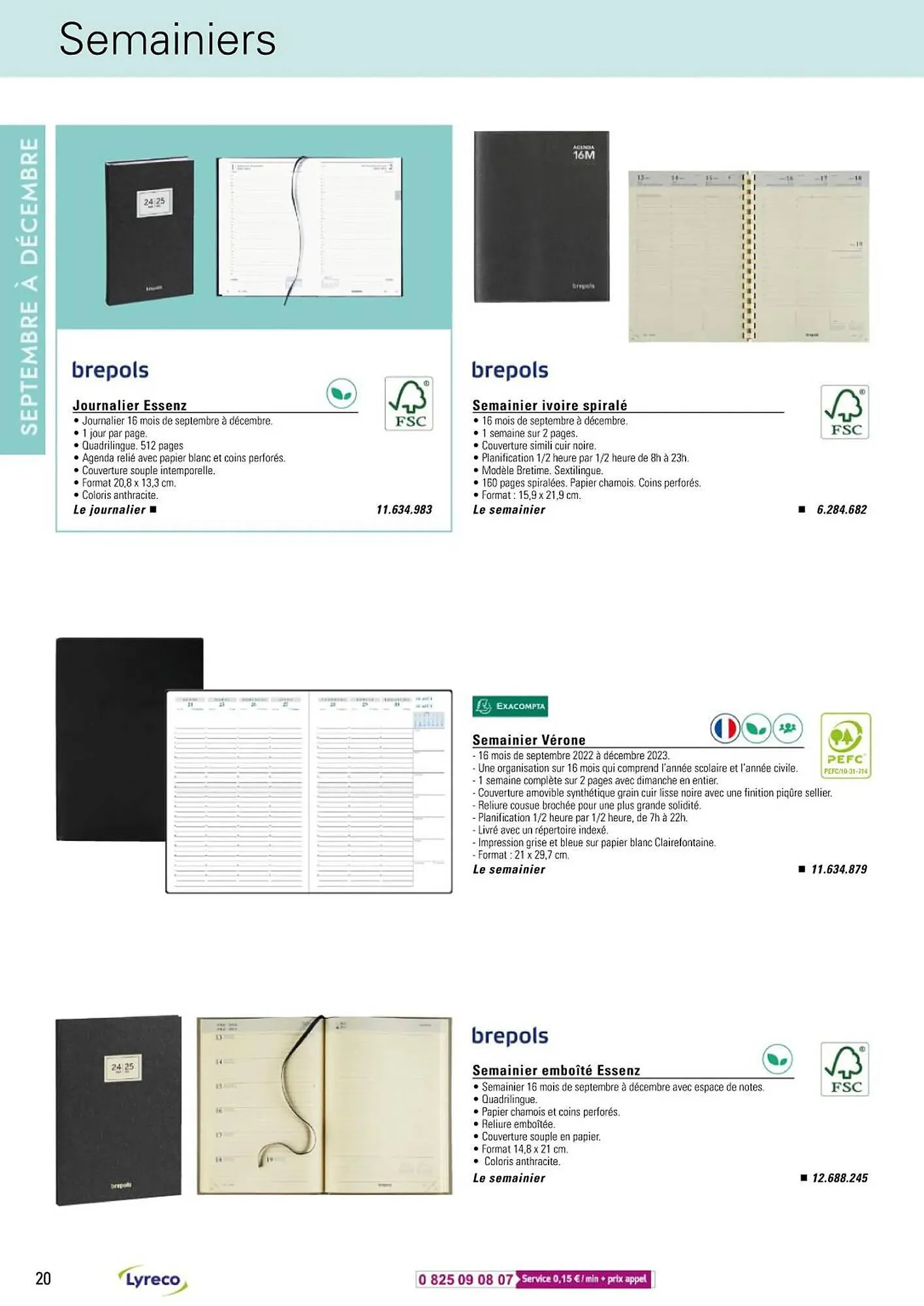 Catalogue Lyreco du 13 mai au 31 décembre 2025 - Catalogue page 20