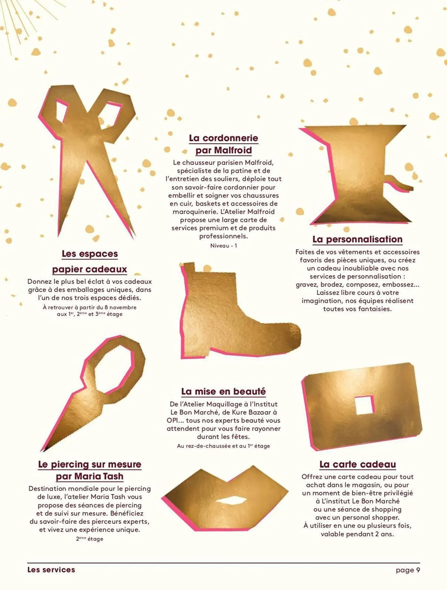 Catalogue Le bon marché du 25 octobre au 31 décembre 2023 - Catalogue page 137