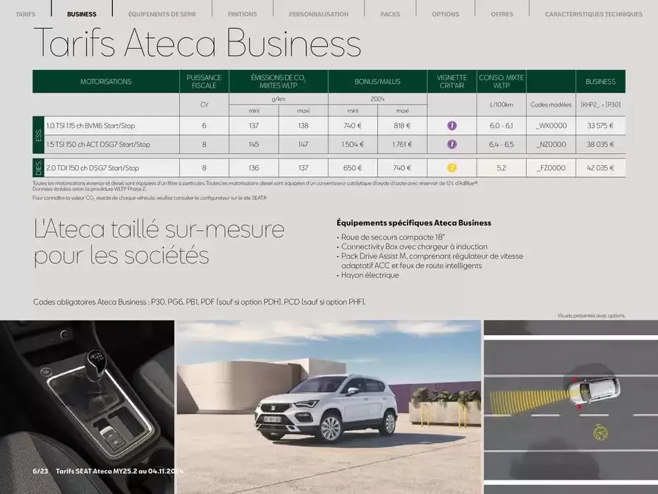 SEAT Ateca du 7 novembre au 7 novembre 2025 - Catalogue page 6