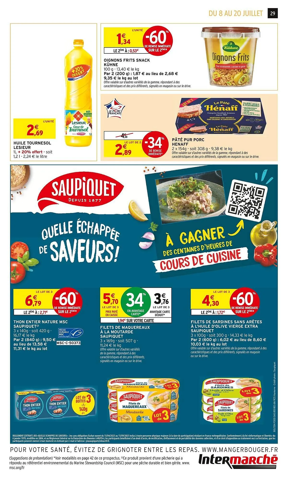 Catalogue Intermarché du 8 juillet au 20 juillet 2025 - Catalogue page 29