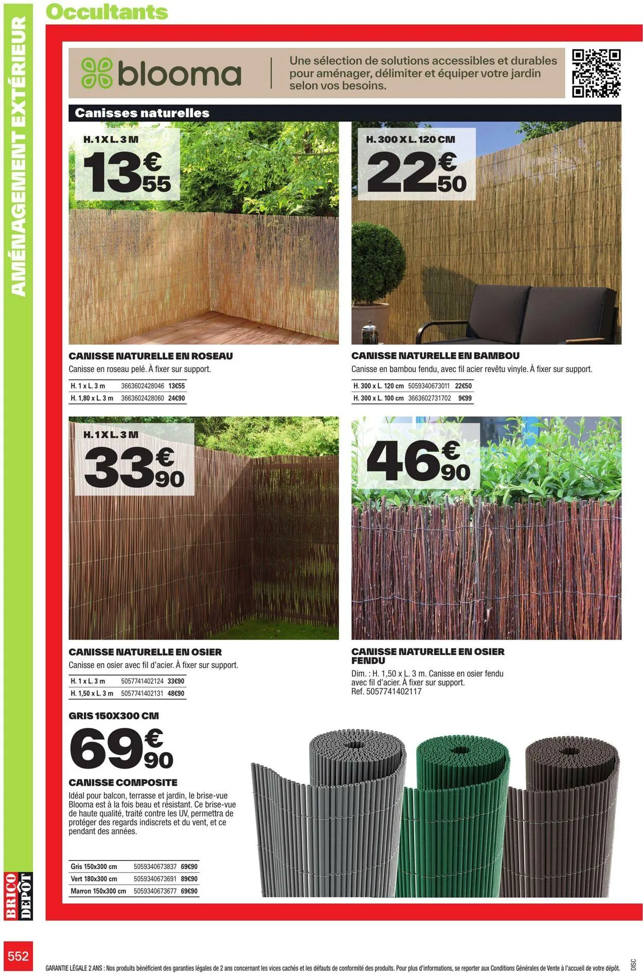 Brico Dépôt Catalogue actuel du 24 mars au 31 juillet 2025 - Catalogue page 552