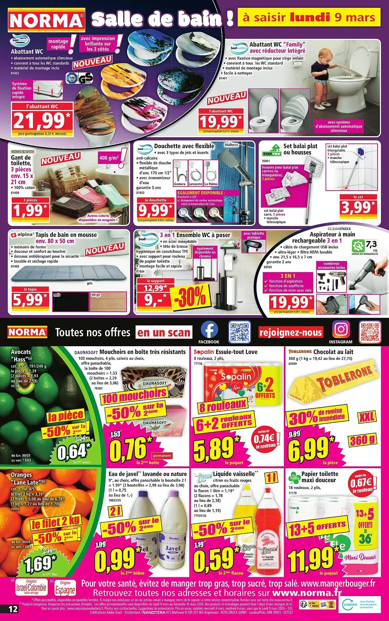 Catalogue Norma du 4 mars au 10 mars 2026 - Catalogue page 12