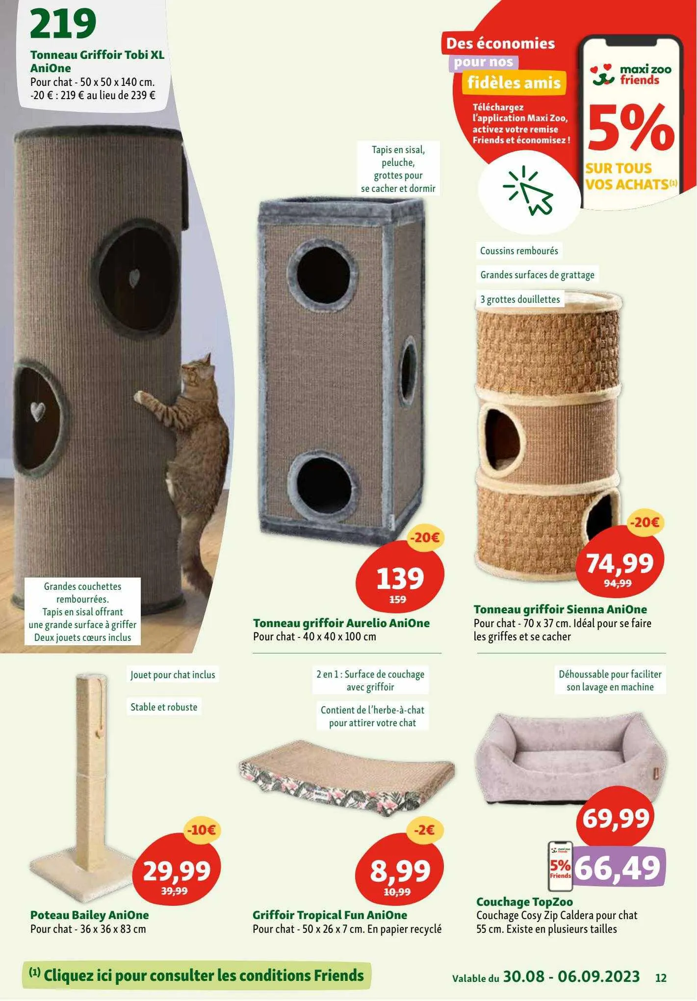 Catalogue Maxi Zoo du 25 août au 8 septembre 2023 - Catalogue page 12