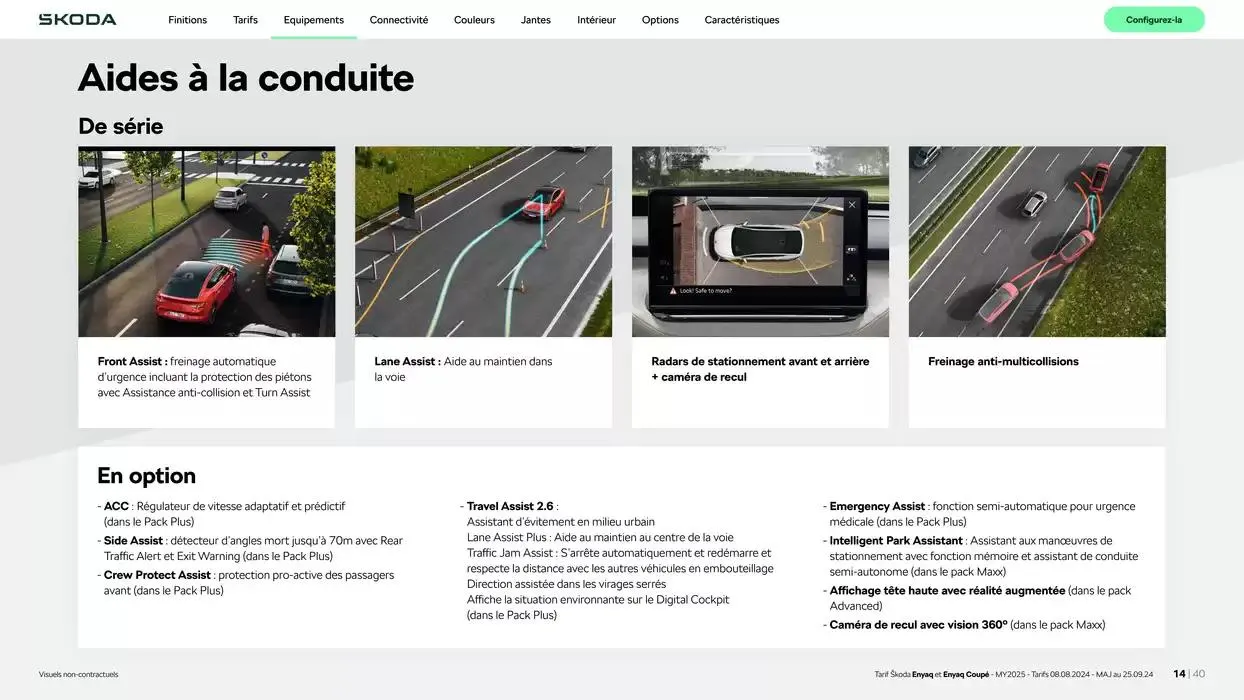 Enyaq SUV Version 85 du 6 novembre au 6 novembre 2025 - Catalogue page 14