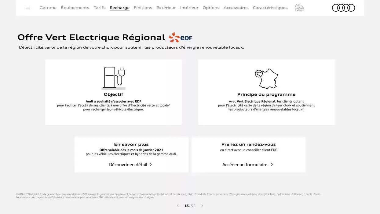 Audi e-tron GT du 7 janvier au 31 janvier 2026 - Catalogue page 15