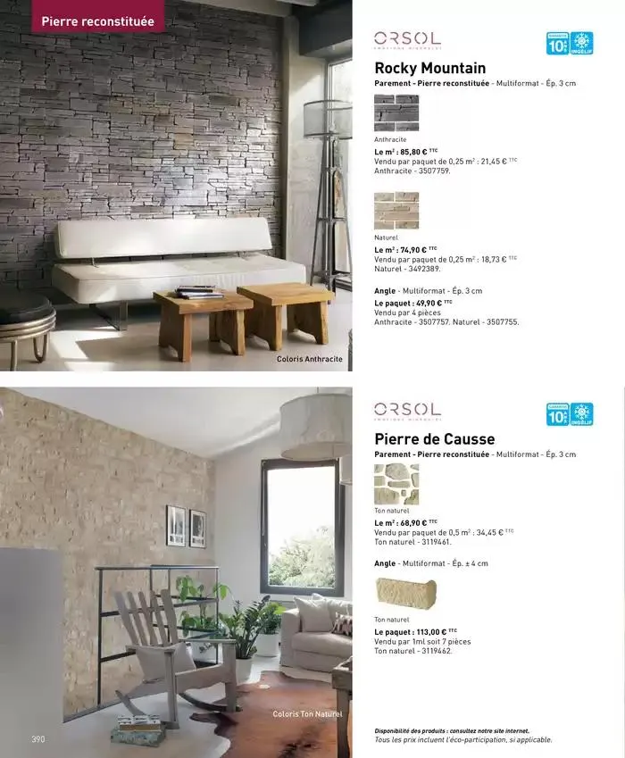 Ma sélection maison 2025 du 4 avril au 31 décembre 2025 - Catalogue page 390