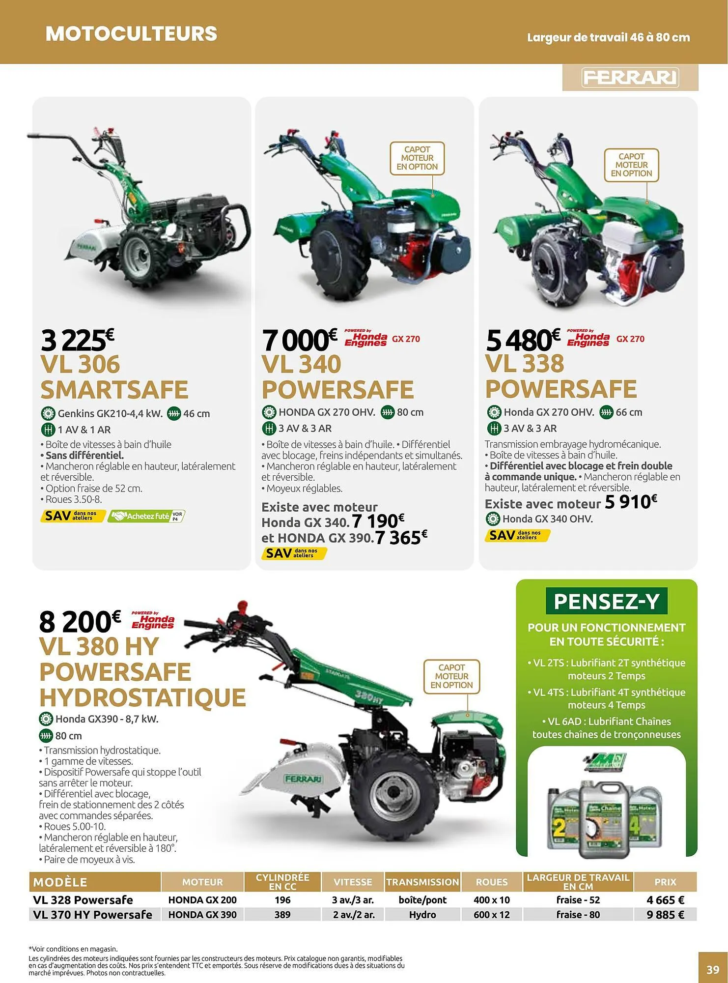 Catalogue Verts Loisirs du 18 mars au 30 mai 2026 - Catalogue page 39