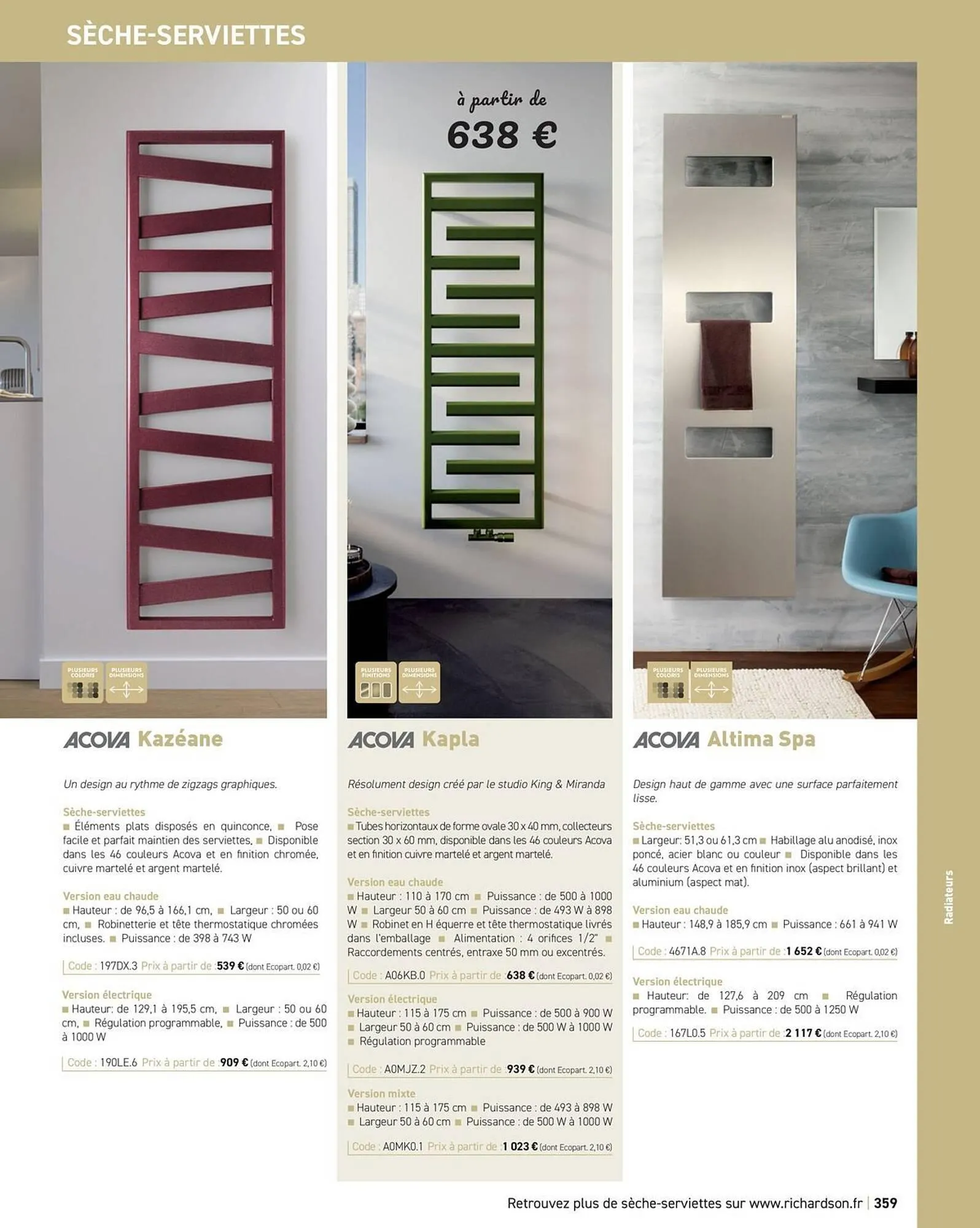 Catalogue Richardson du 11 avril au 31 décembre 2025 - Catalogue page 361