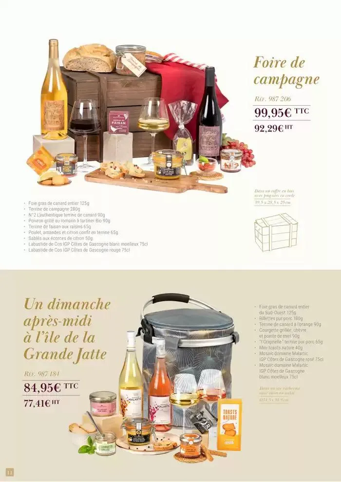 Cadeaux Gourmands Ducs De Gascogne 2024-2025 du 19 août au 31 août 2025 - Catalogue page 12