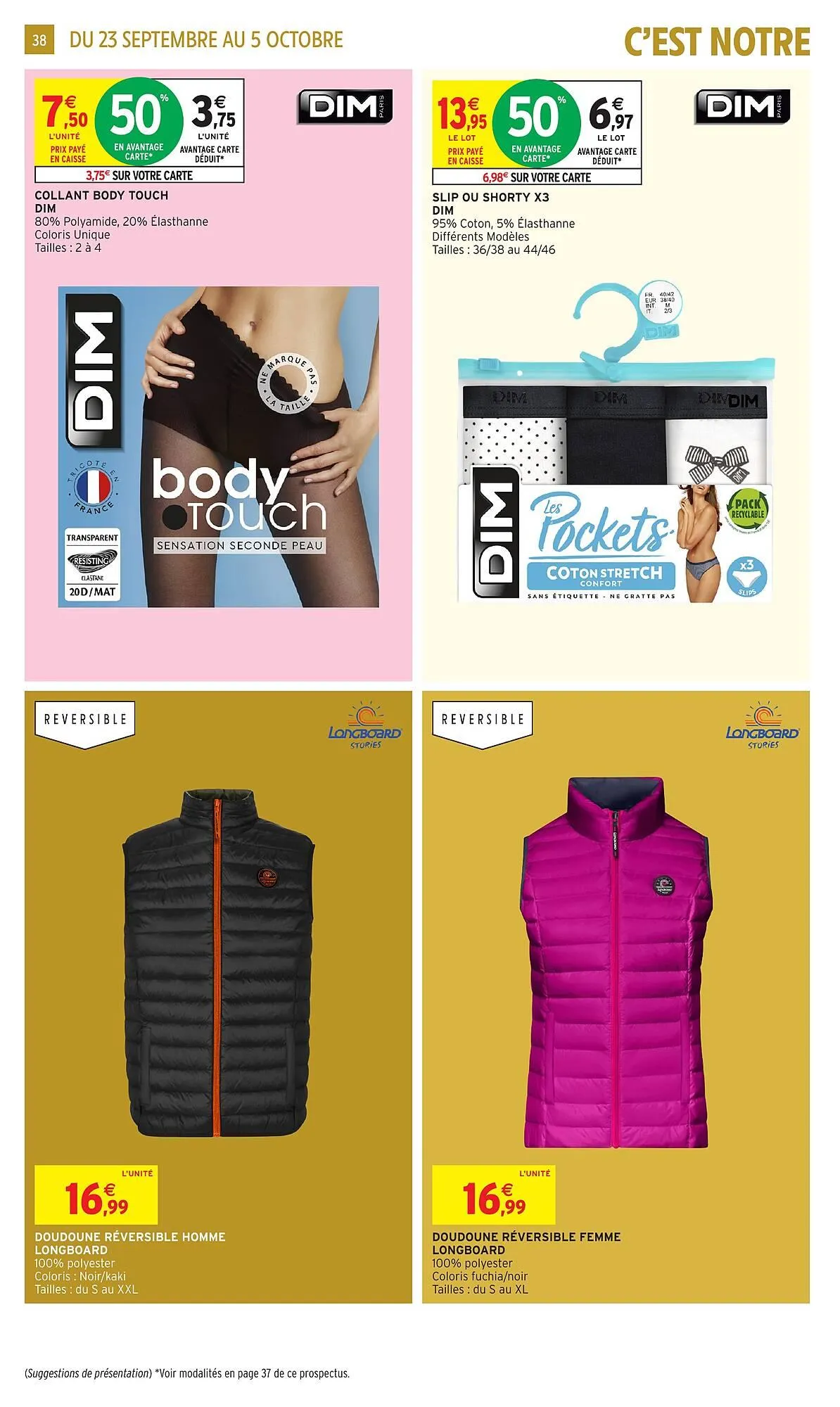 Catalogue Intermarché du 23 septembre au 5 octobre 2025 - Catalogue page 38