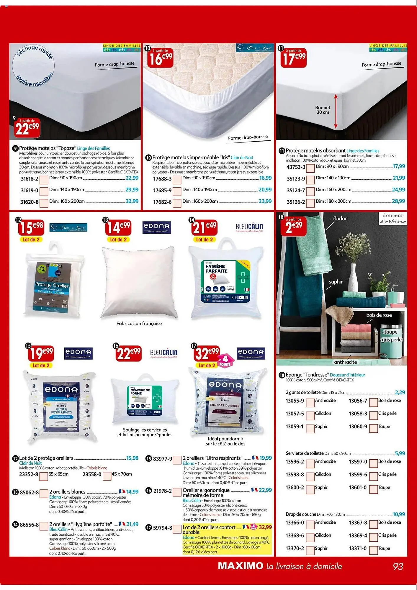 Catalogue Maximo du 24 octobre au 23 novembre 2025 - Catalogue page 93