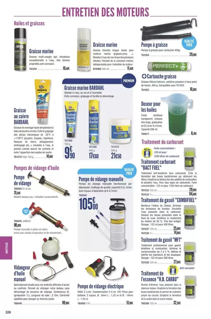 Catalogue Accastillage Diffusion 2025 du 1 janvier au 31 décembre 2025 - Catalogue page 328