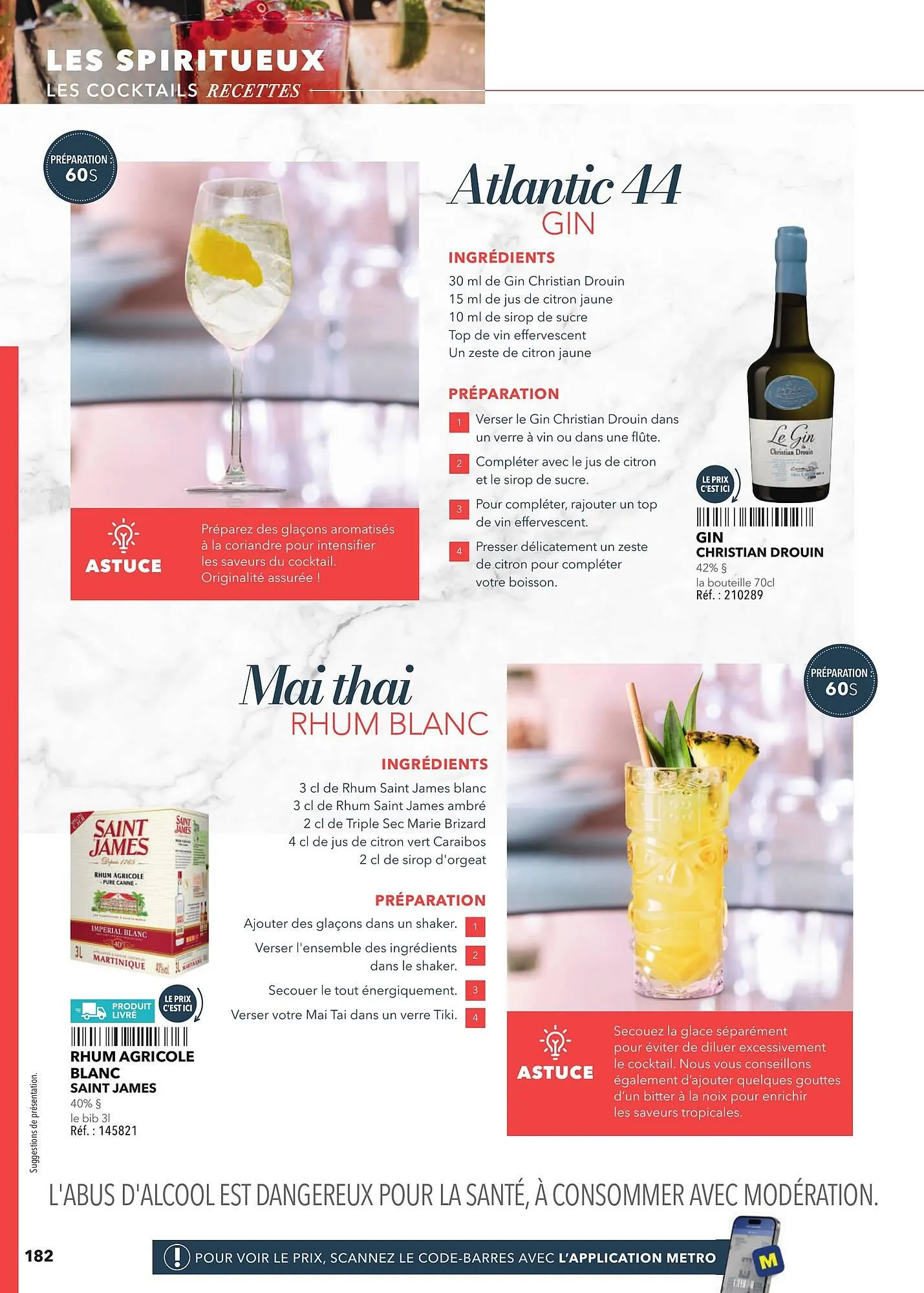 Catalogue METRO du 2 mars au 31 décembre 2025 - Catalogue page 182