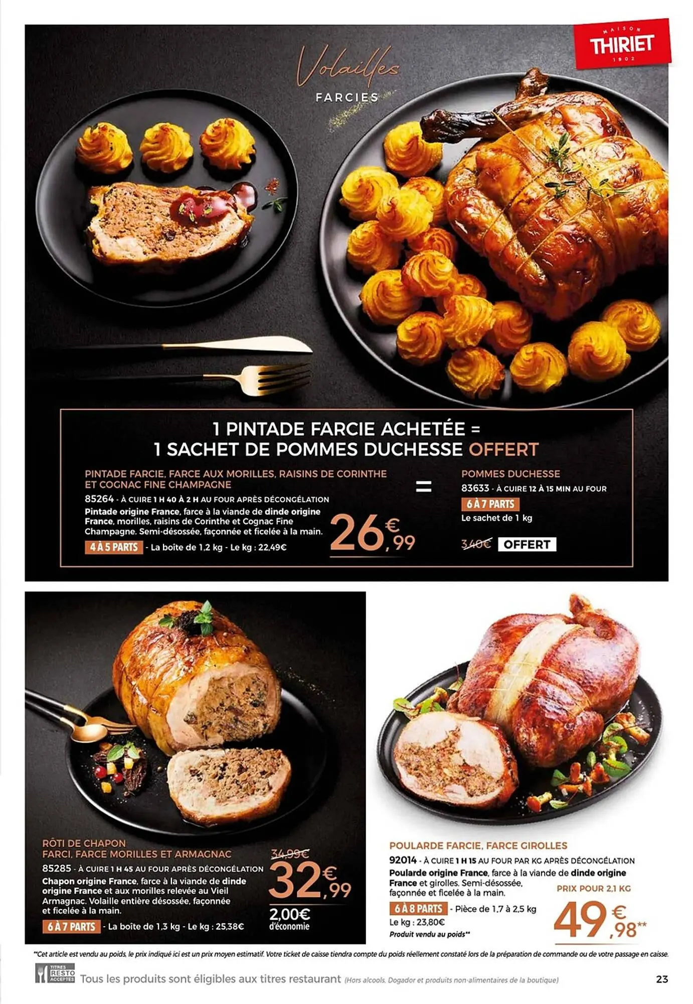 Catalogue Thiriet du 17 novembre au 31 décembre 2025 - Catalogue page 23