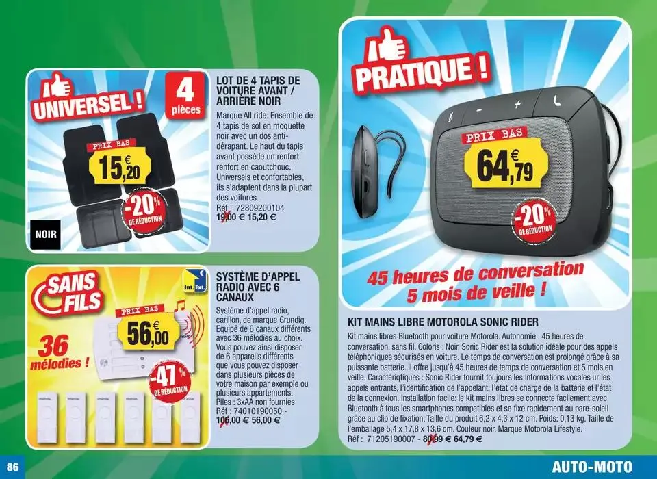 Arrivages de printemps du 6 février au 31 mai 2025 - Catalogue page 86