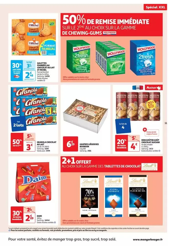 Les 25 jours Waaoh, spécial XXL  du 25 mars au 6 avril 2025 - Catalogue page 11