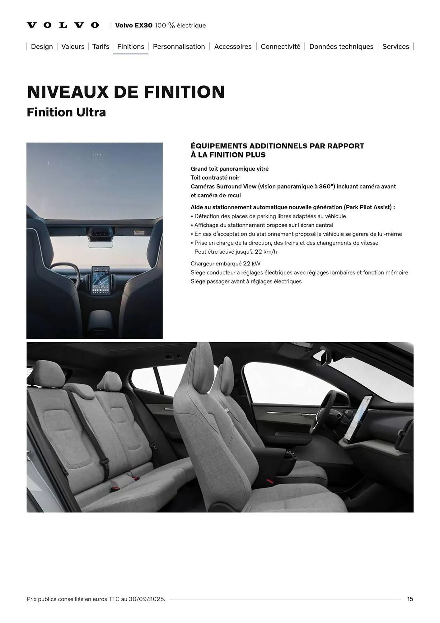 Catalogue VOLVO du 7 janvier au 31 janvier 2027 - Catalogue page 15
