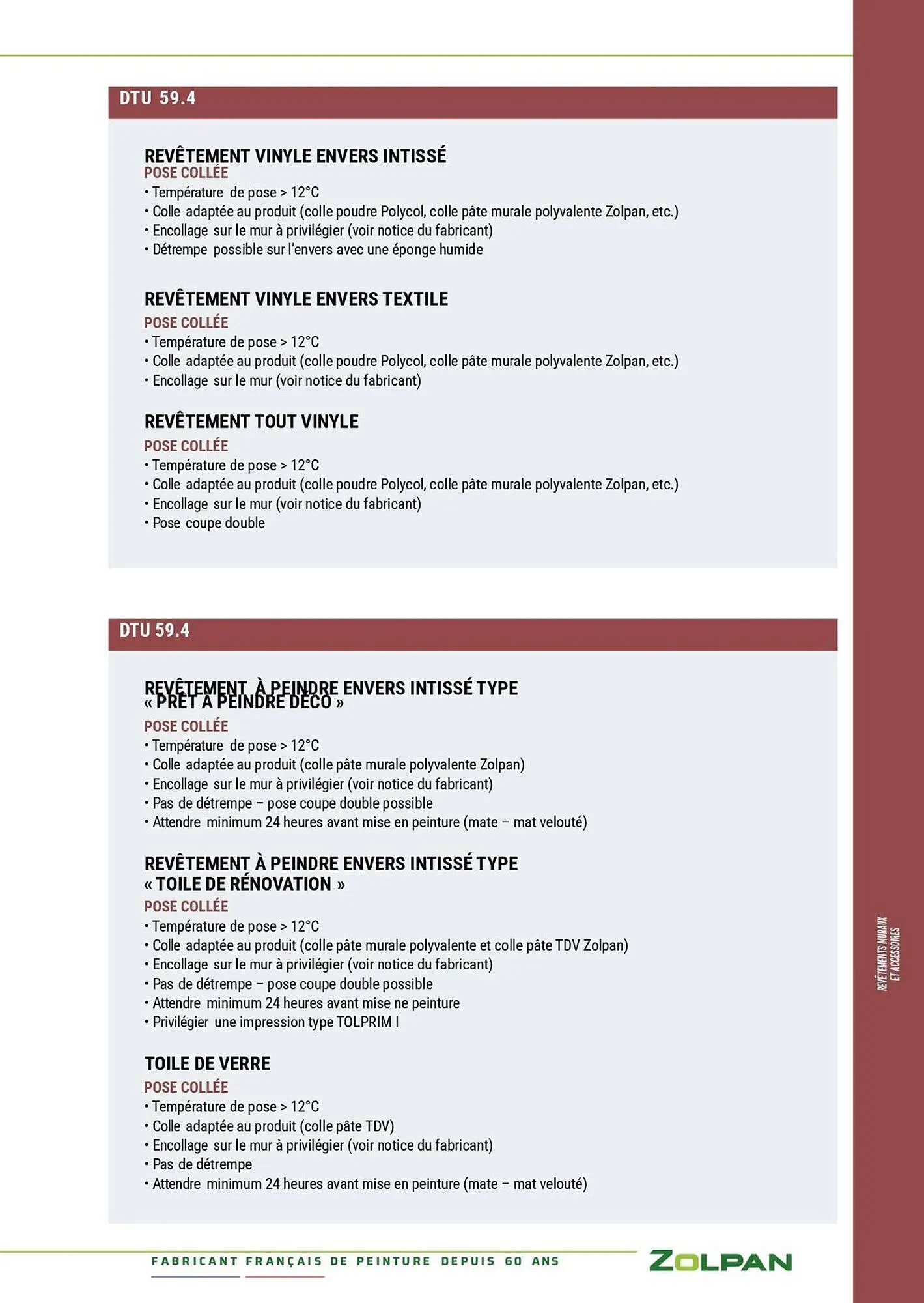 Catalogue Zolpan du 13 janvier au 31 décembre 2025 - Catalogue page 253