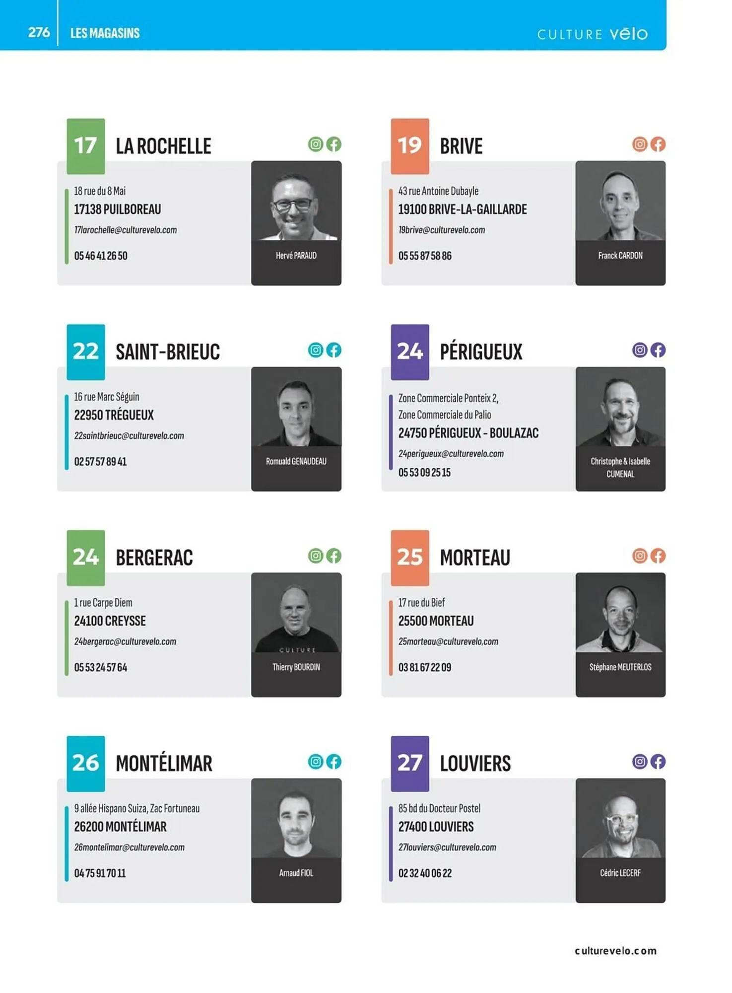 Catalogue Culture Vélo du 19 décembre au 31 décembre 2026 - Catalogue page 276