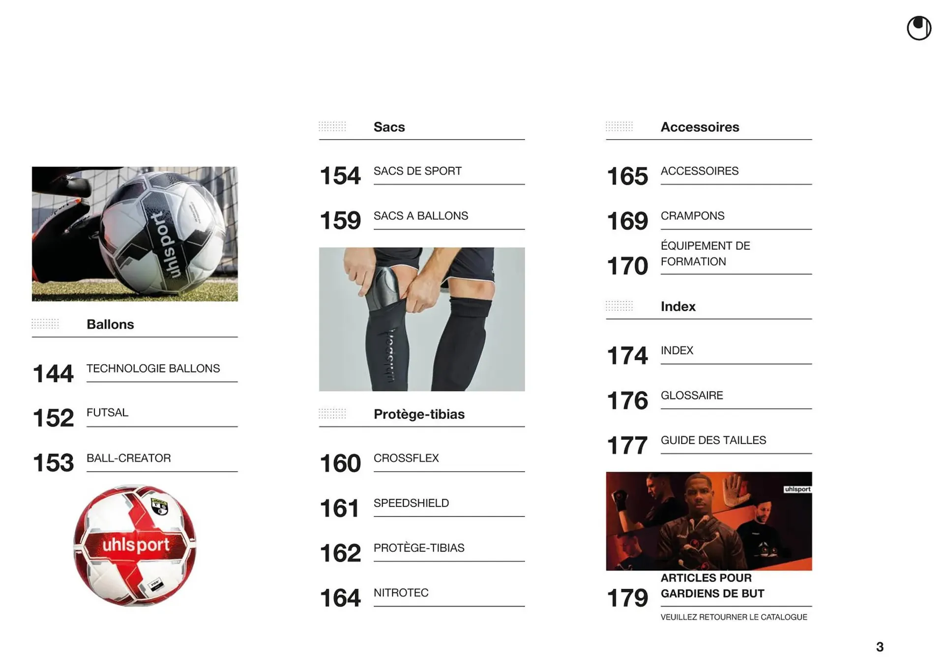Catalogue Uhlsport du 1 mars au 31 décembre 2023 - Catalogue page 3