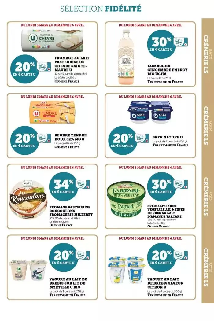 Tous les jours 20% du 21 mars au 6 avril 2025 - Catalogue page 7