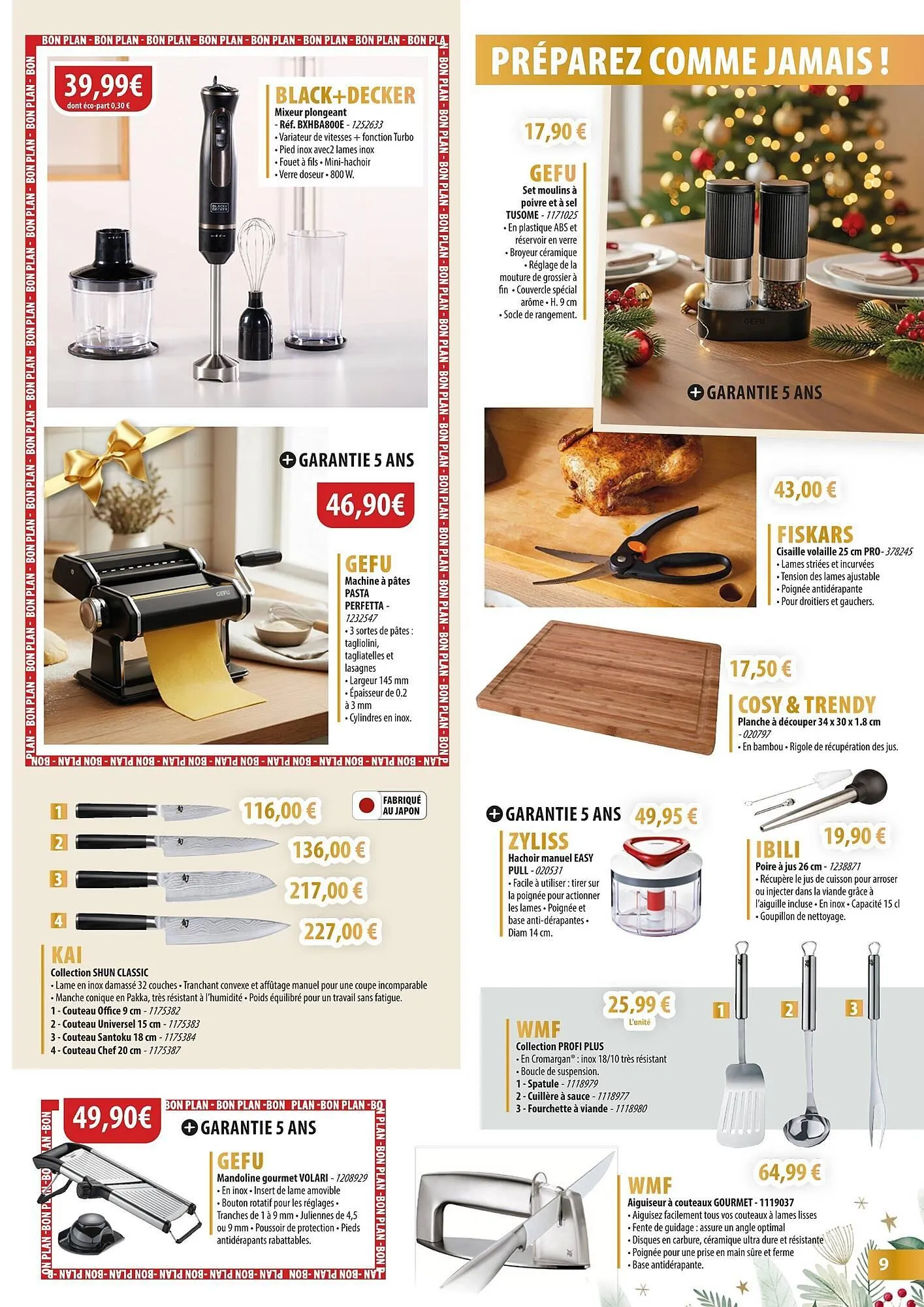 Catalogue Cuisine Plaisir du 12 novembre au 31 décembre 2025 - Catalogue page 9