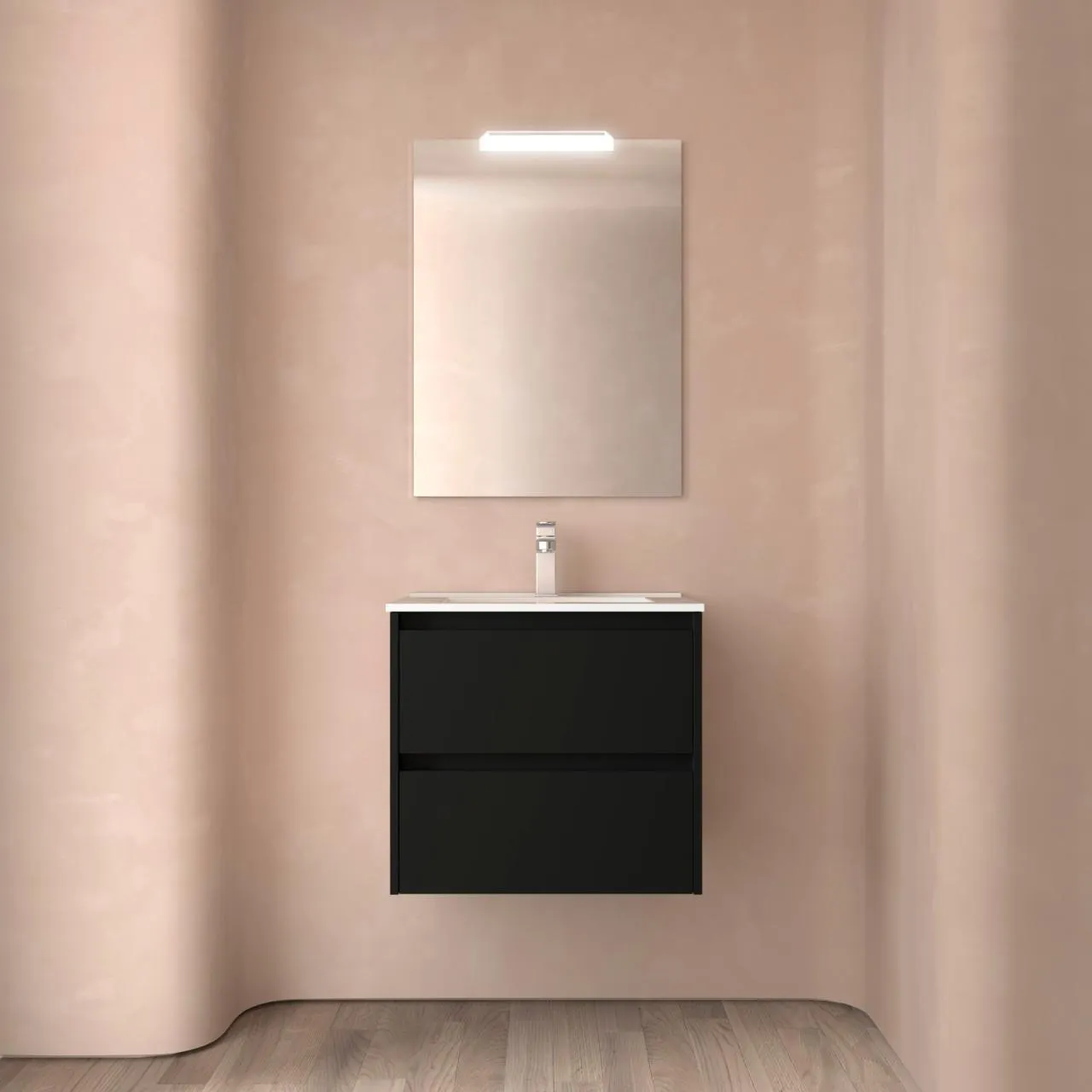MEUBLE+VASQUE NOJA 600 BLACK S. 106108 SALGAR