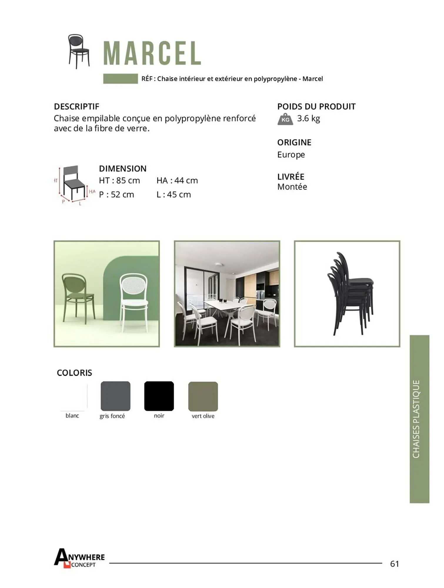 Catalogue 4 Pieds du 26 avril au 31 décembre 2023 - Catalogue page 61