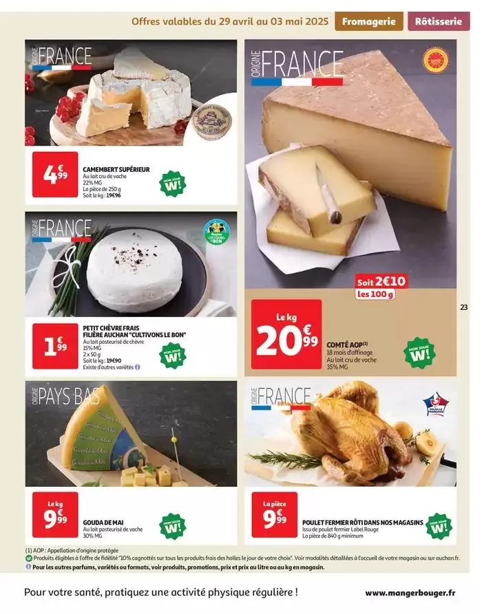 Des prix aussi bas, c'est le top du 29 avril au 11 mai 2025 - Catalogue page 23