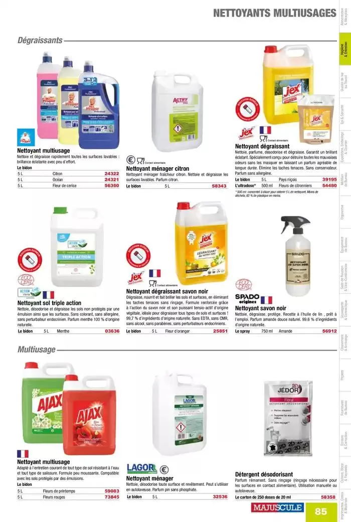 Catalogue Entreprises 2025 du 13 janvier au 31 décembre 2025 - Catalogue page 87