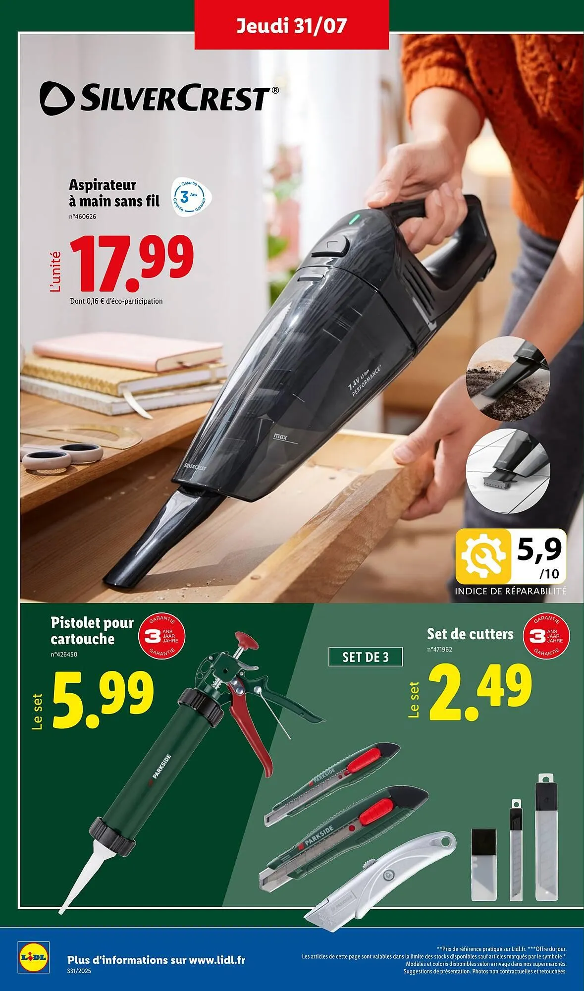 Catalogue Lidl du 31 juillet au 6 août 2025 - Catalogue page 36