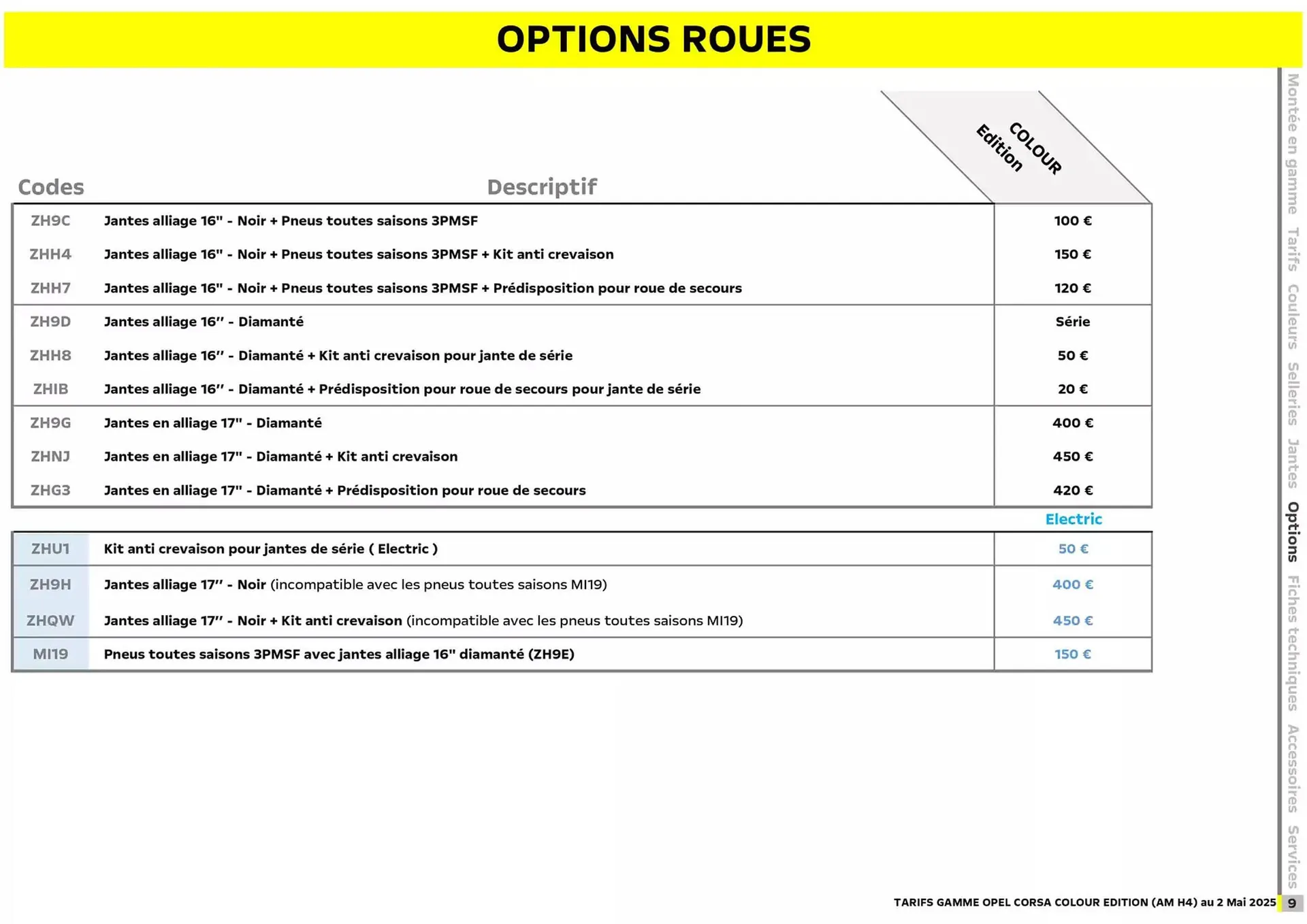 Catalogue Opel du 12 mai au 12 mai 2026 - Catalogue page 9