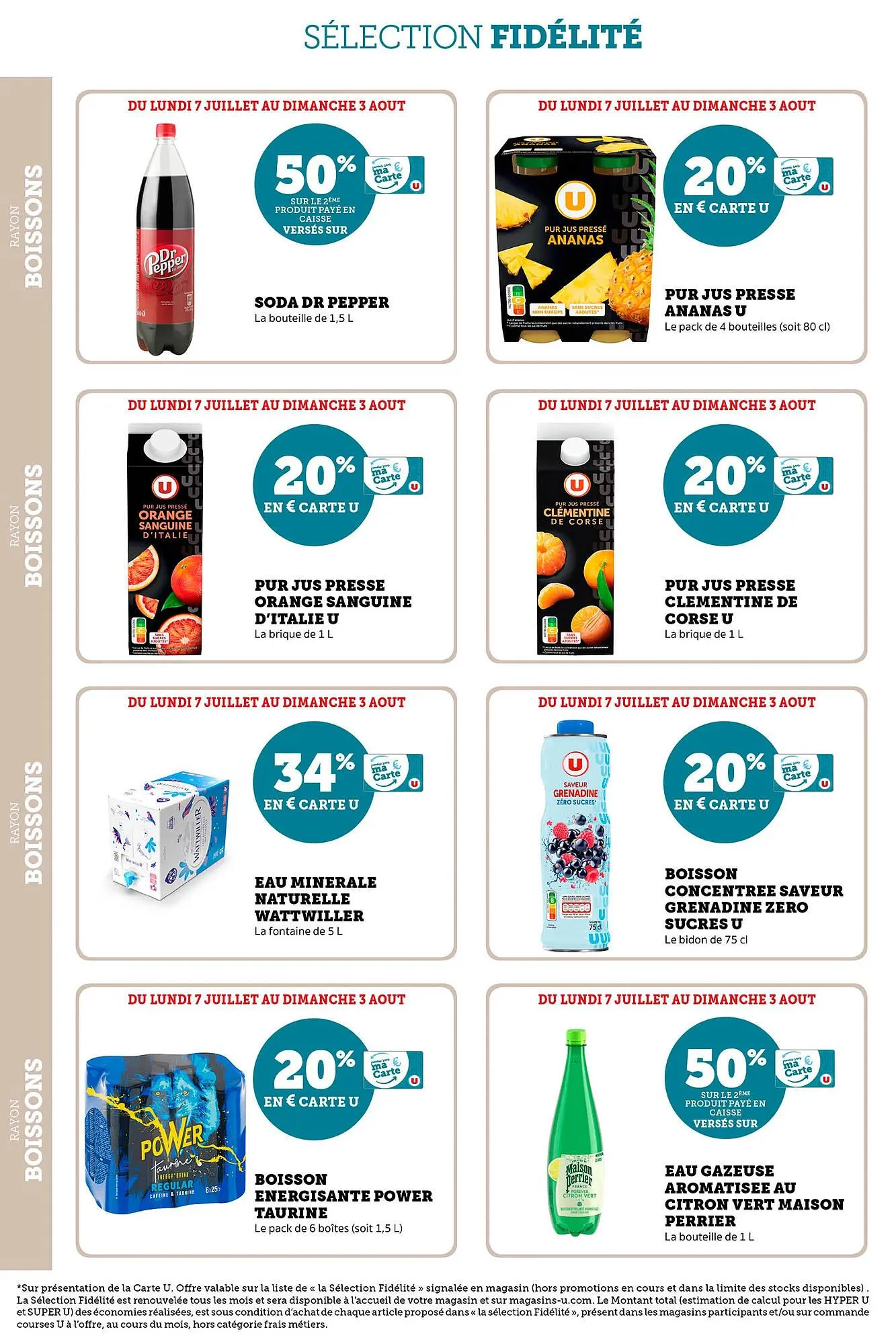 Catalogue Super U du 7 juillet au 3 août 2025 - Catalogue page 28