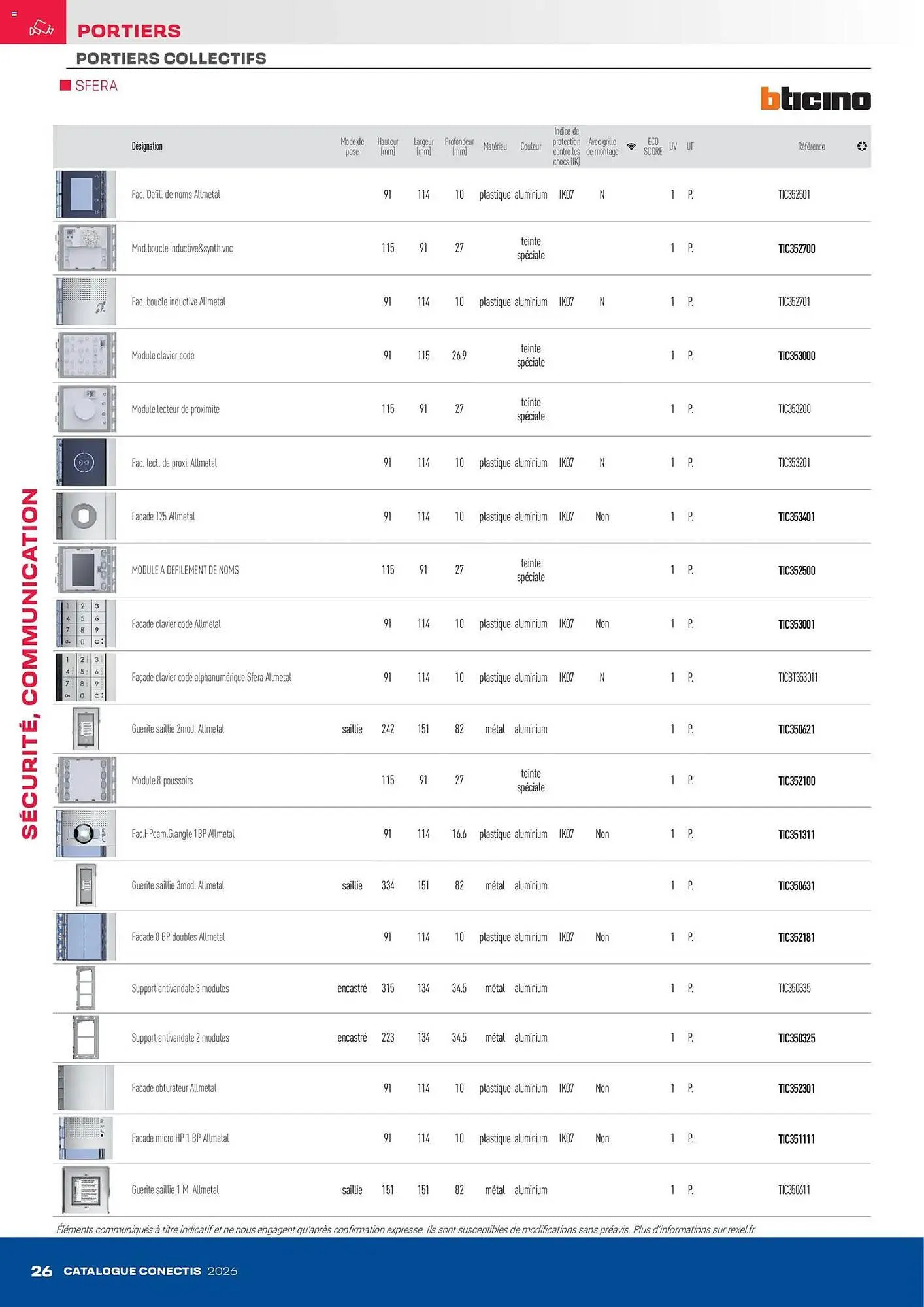 Catalogue Rexel du 10 avril au 31 décembre 2026 - Catalogue page 26