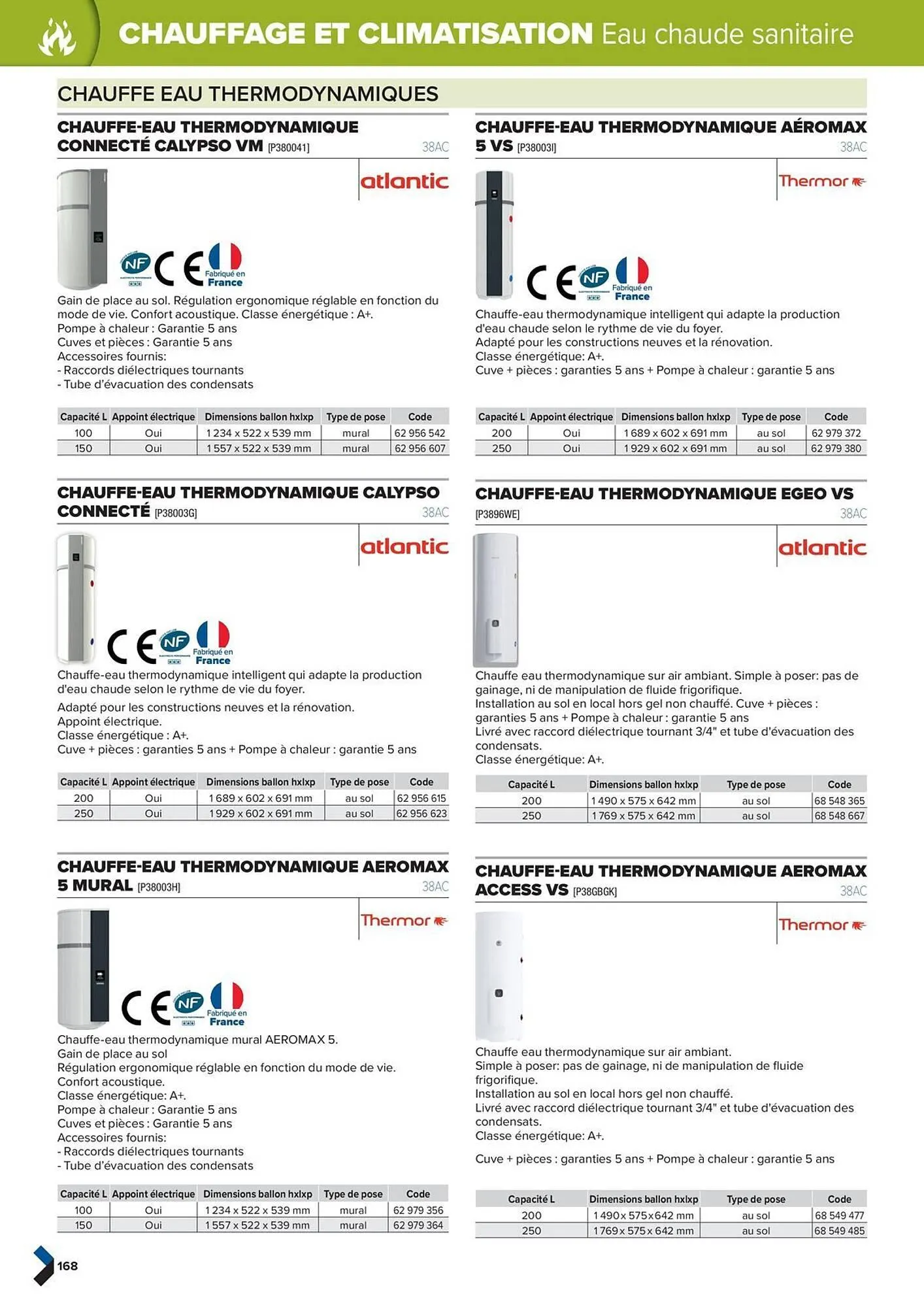 Catalogue Prolians du 2 octobre au 31 décembre 2025 - Catalogue page 168
