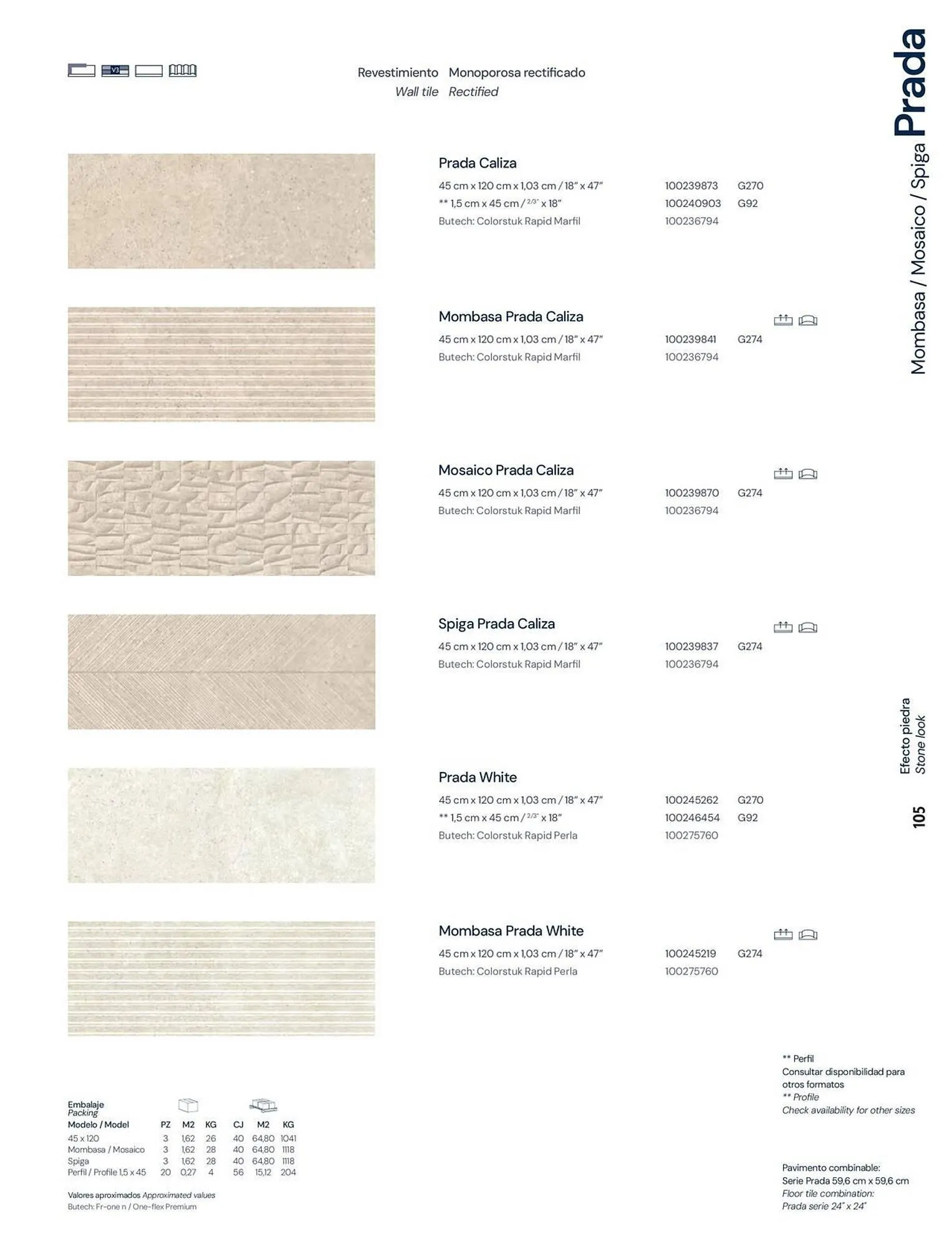 Catalogue Porcelanosa du 23 décembre au 31 décembre 2026 - Catalogue page 107