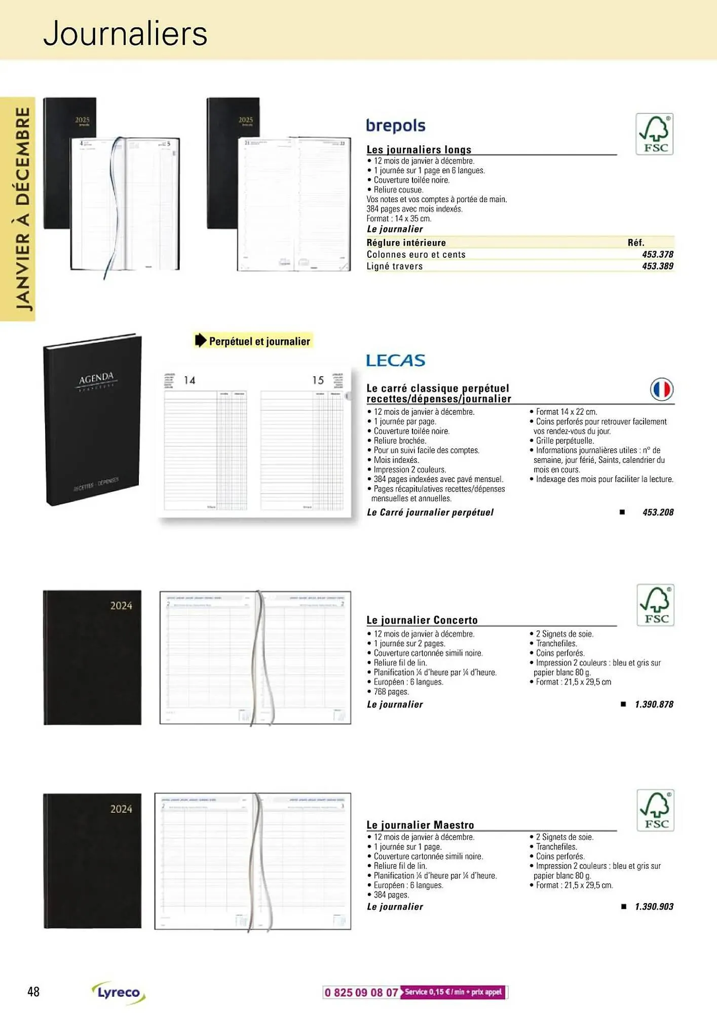 Catalogue Lyreco du 13 mai au 31 décembre 2025 - Catalogue page 48