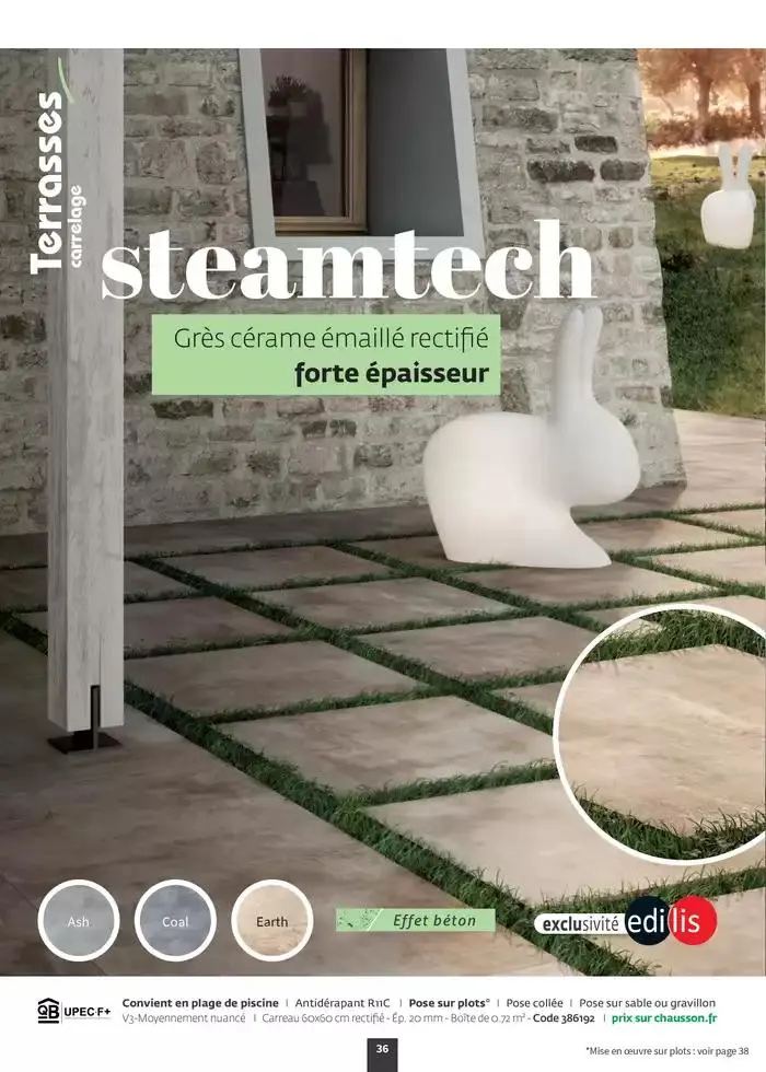 Aménagez votre extérieur SAISON 2025 du 1 janvier au 31 décembre 2025 - Catalogue page 38