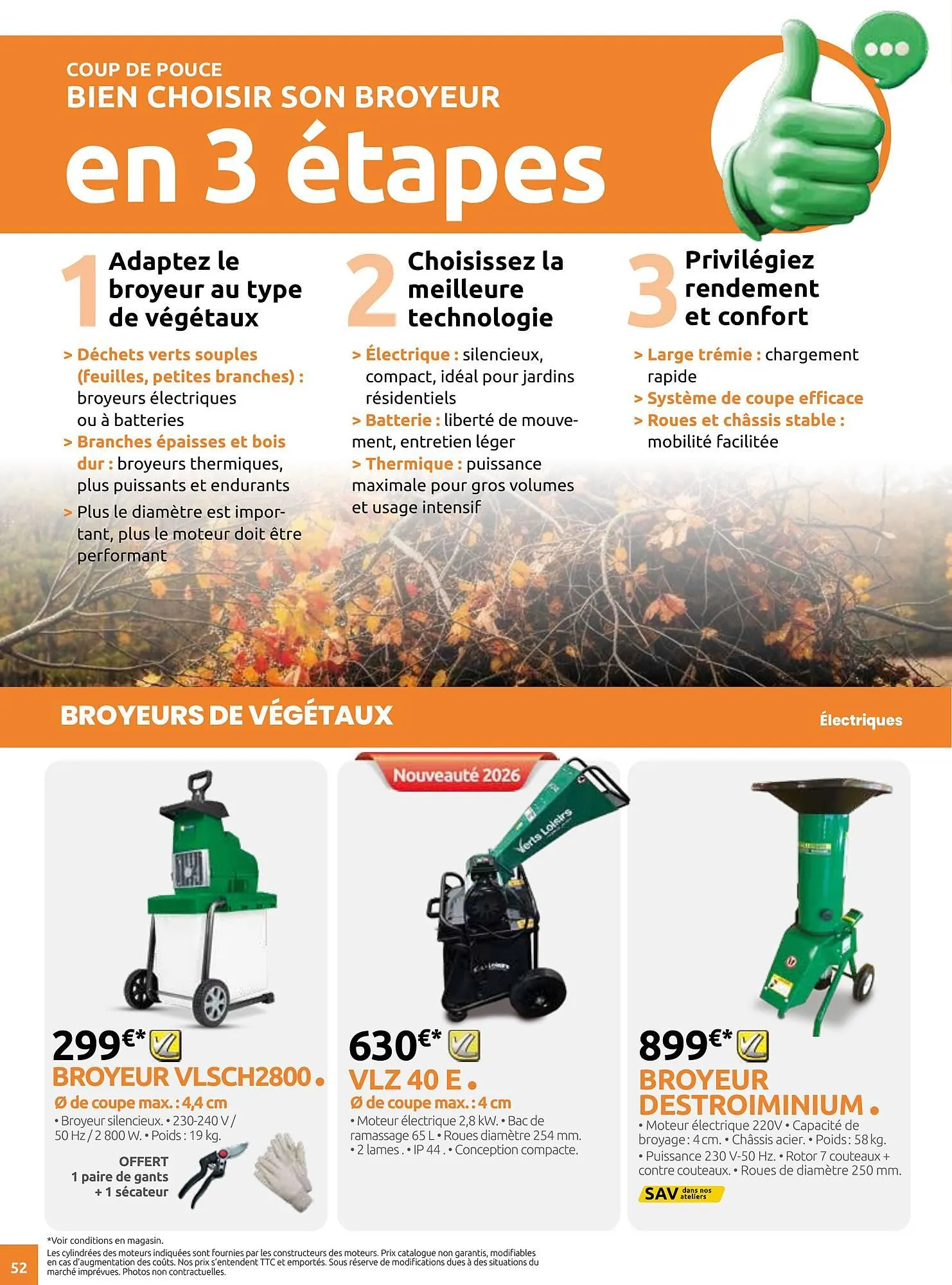 Catalogue Verts Loisirs du 18 mars au 30 mai 2026 - Catalogue page 52