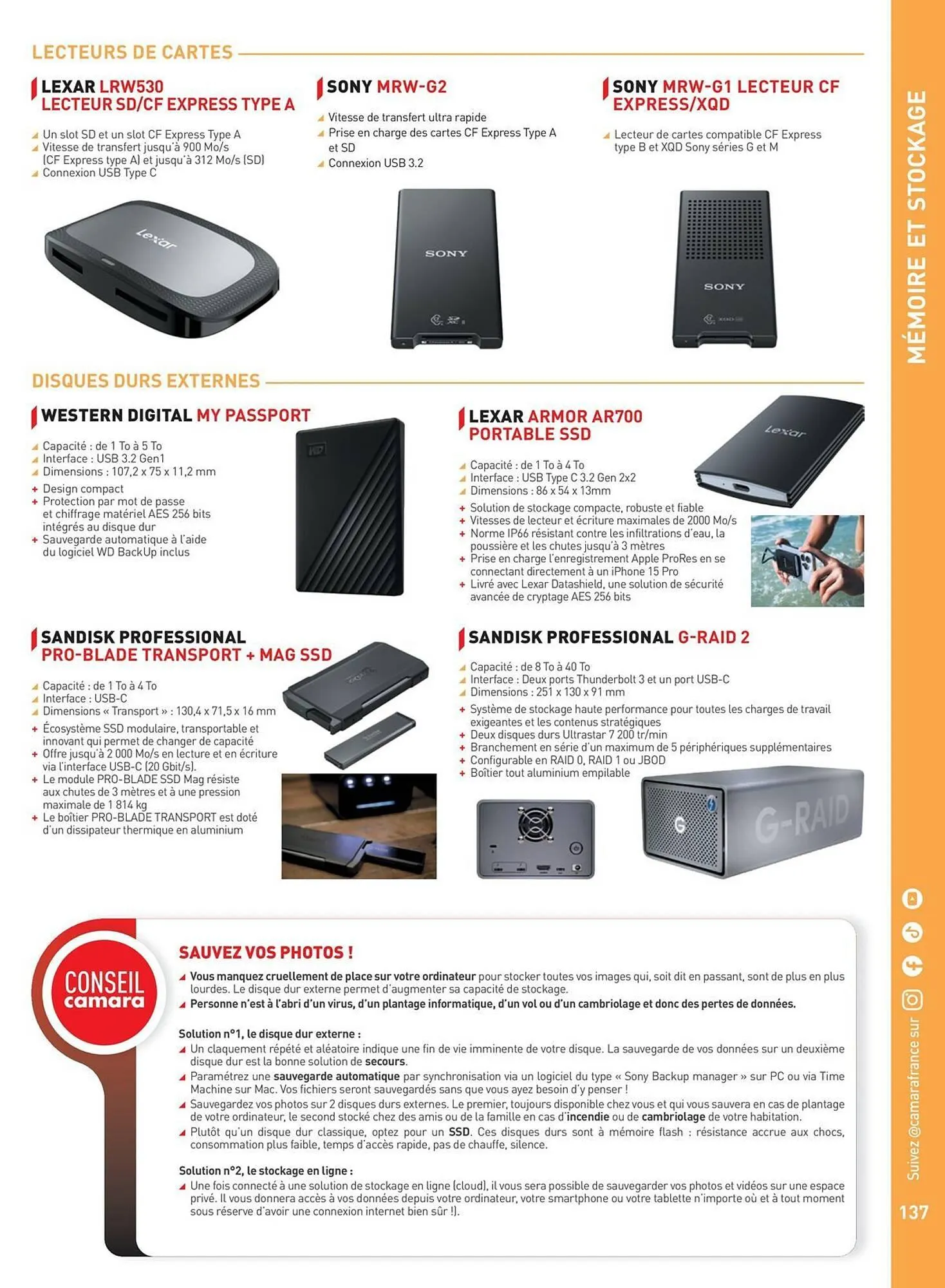 Catalogue Camara du 2 juillet au 31 décembre 2025 - Catalogue page 137