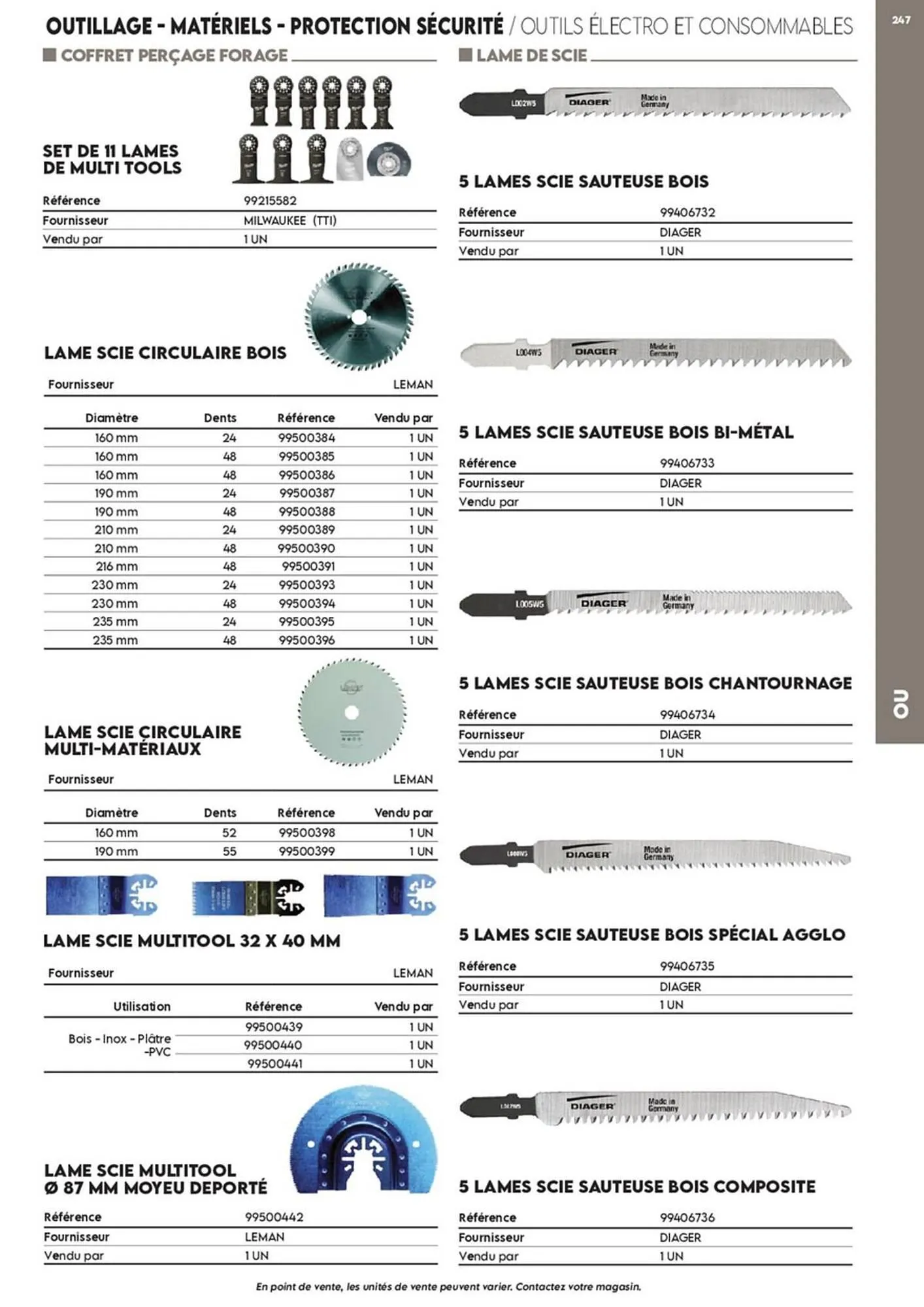 Catalogue Tout faire matériaux du 17 décembre au 30 décembre 2025 - Catalogue page 163