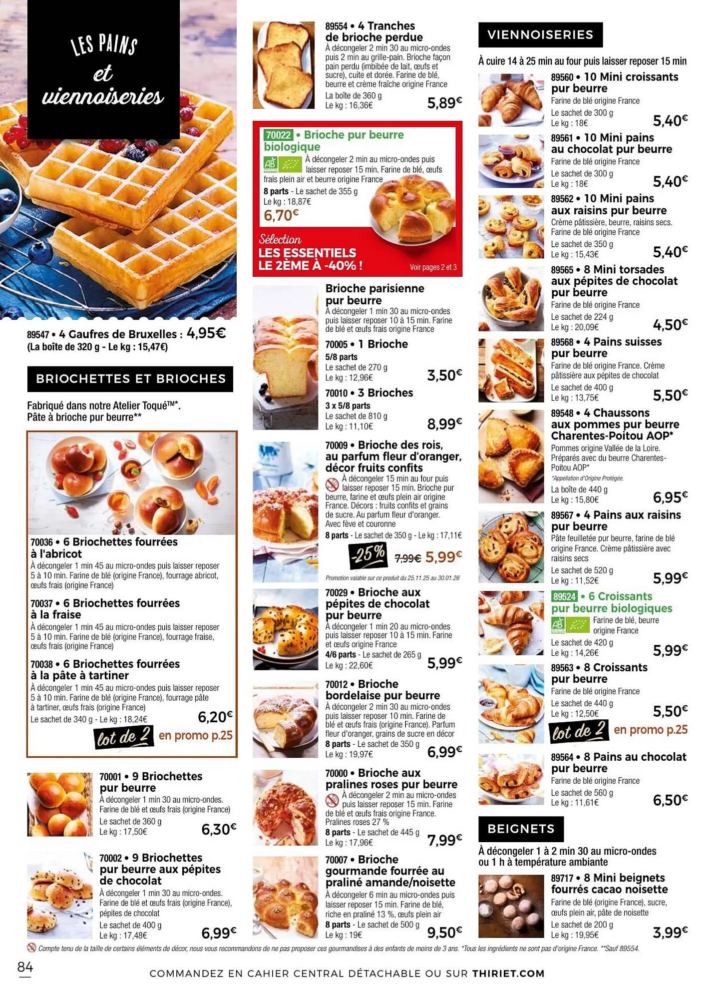 Catalogue Thiriet du 1 janvier au 30 janvier 2026 - Catalogue page 84