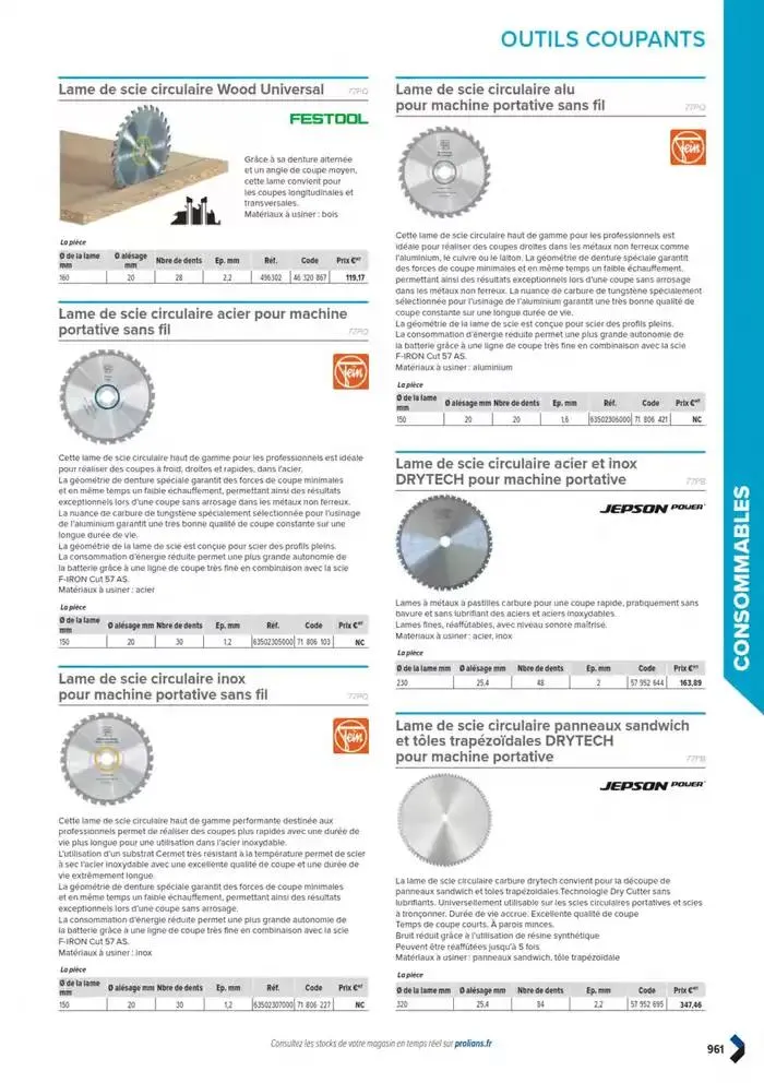 Catalogue général du 11 mars au 31 décembre 2025 - Catalogue page 963