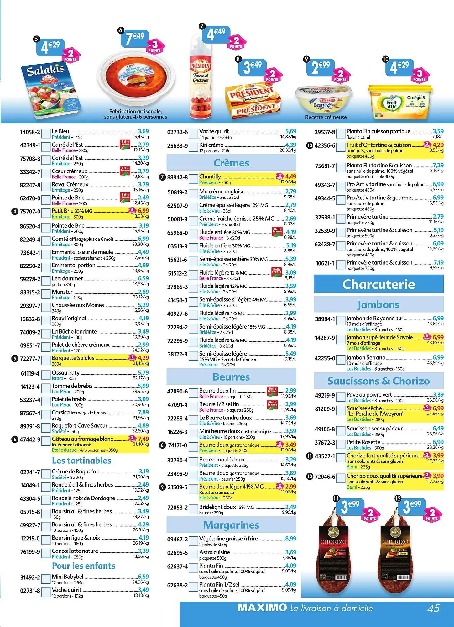 Catalogue Maximo du 30 mars au 23 avril 2026 - Catalogue page 45