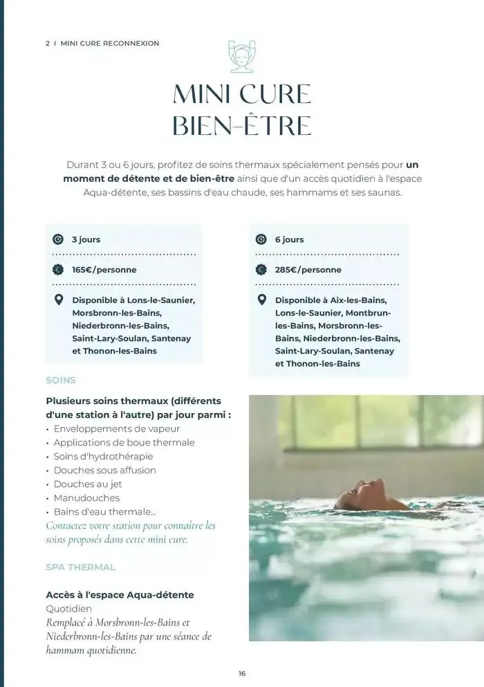  Mini Cures 2025 du 11 février au 31 décembre 2025 - Catalogue page 16