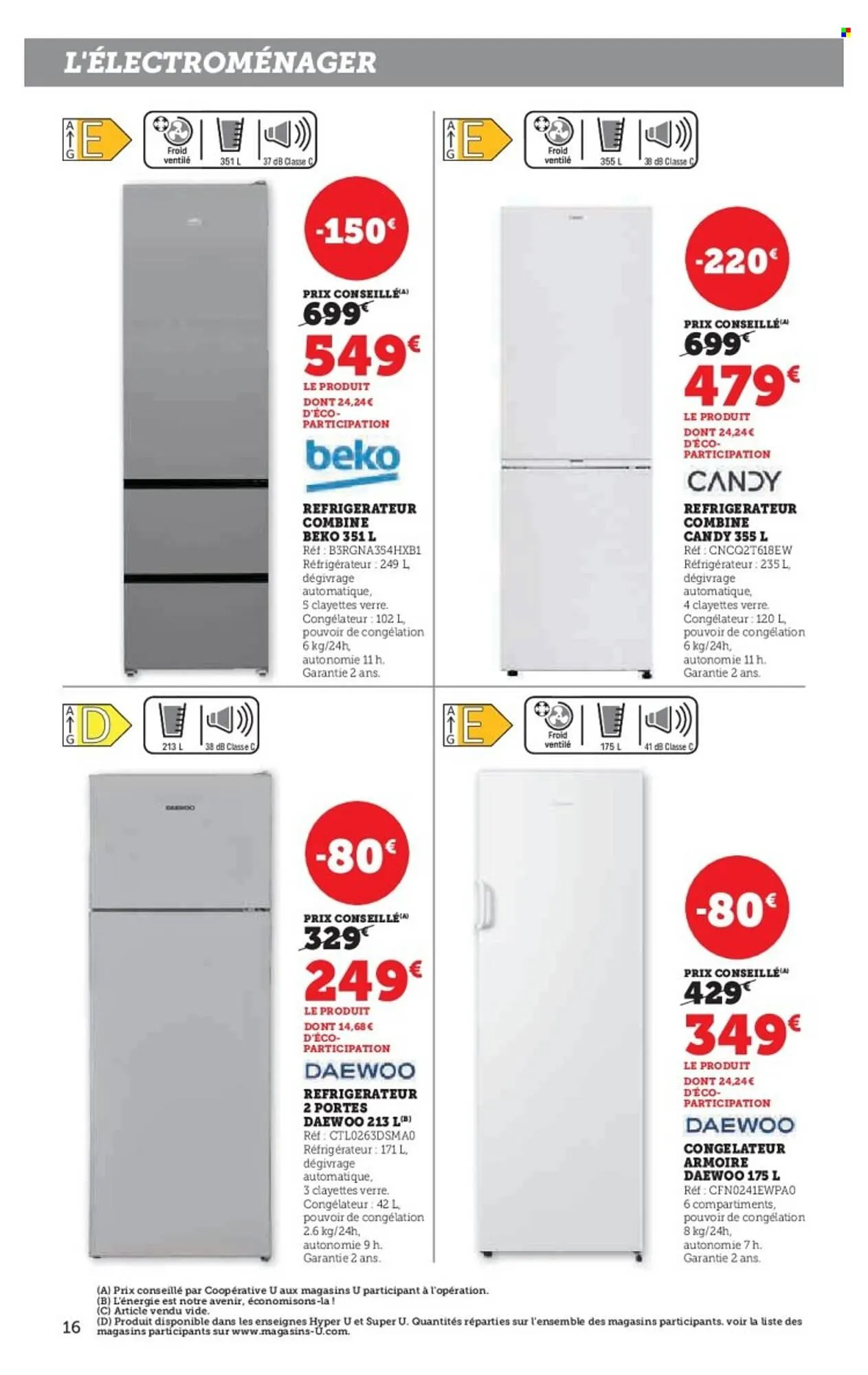 Catalogue Hyper U du 28 octobre au 9 novembre 2025 - Catalogue page 16