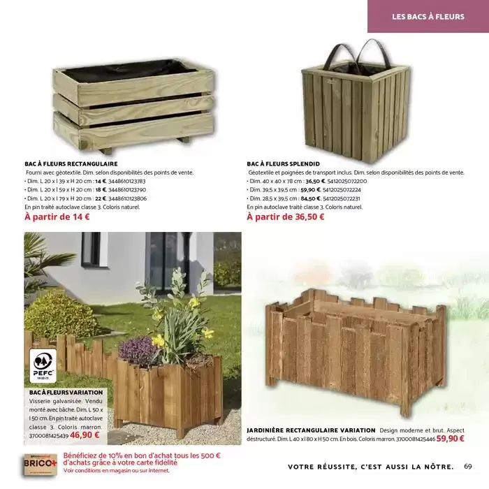 Imaginons votre jardin du 7 mars au 3 mai 2025 - Catalogue page 69